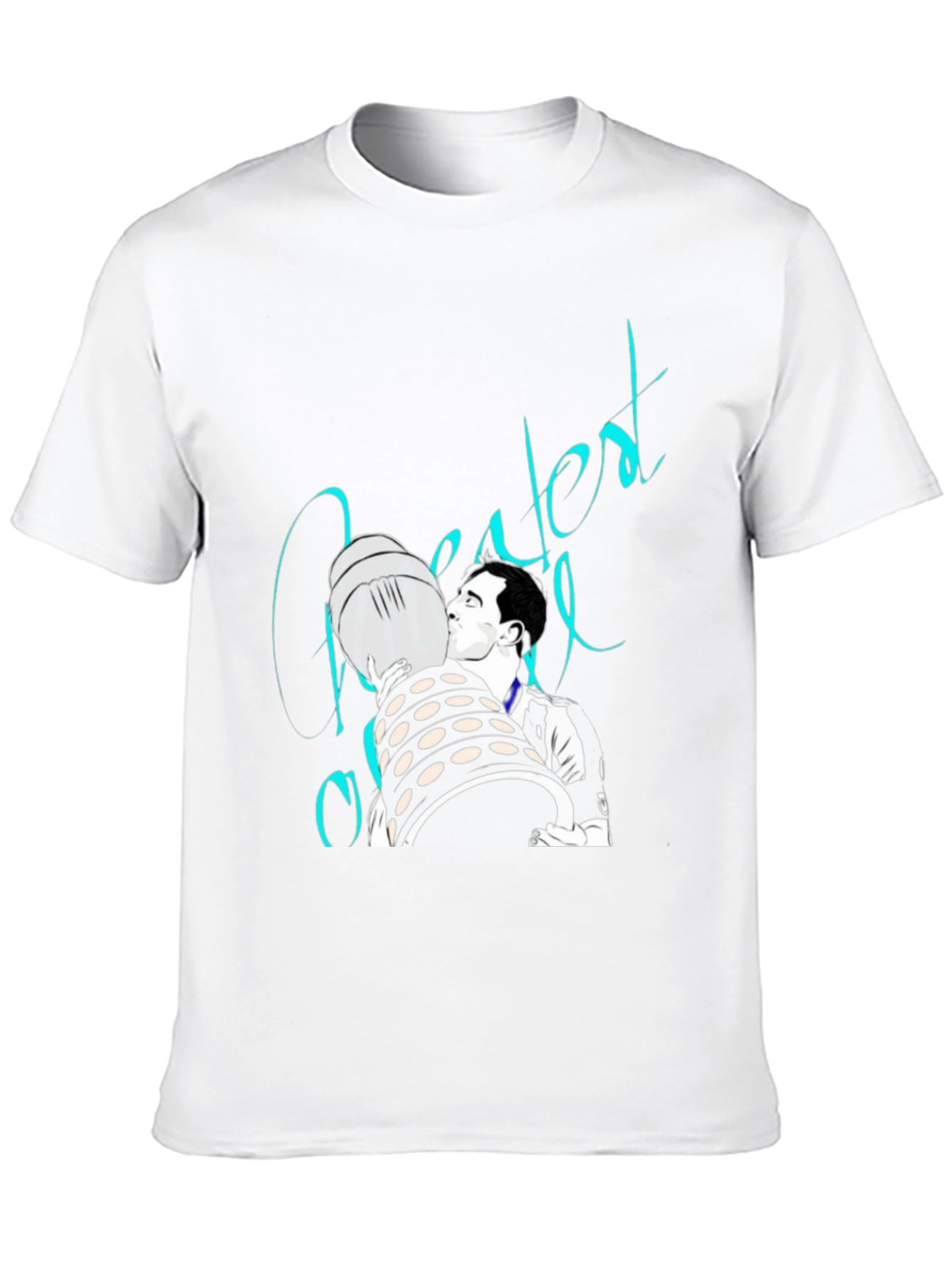 Black Greatest Of All Time Graphic Tee view 10