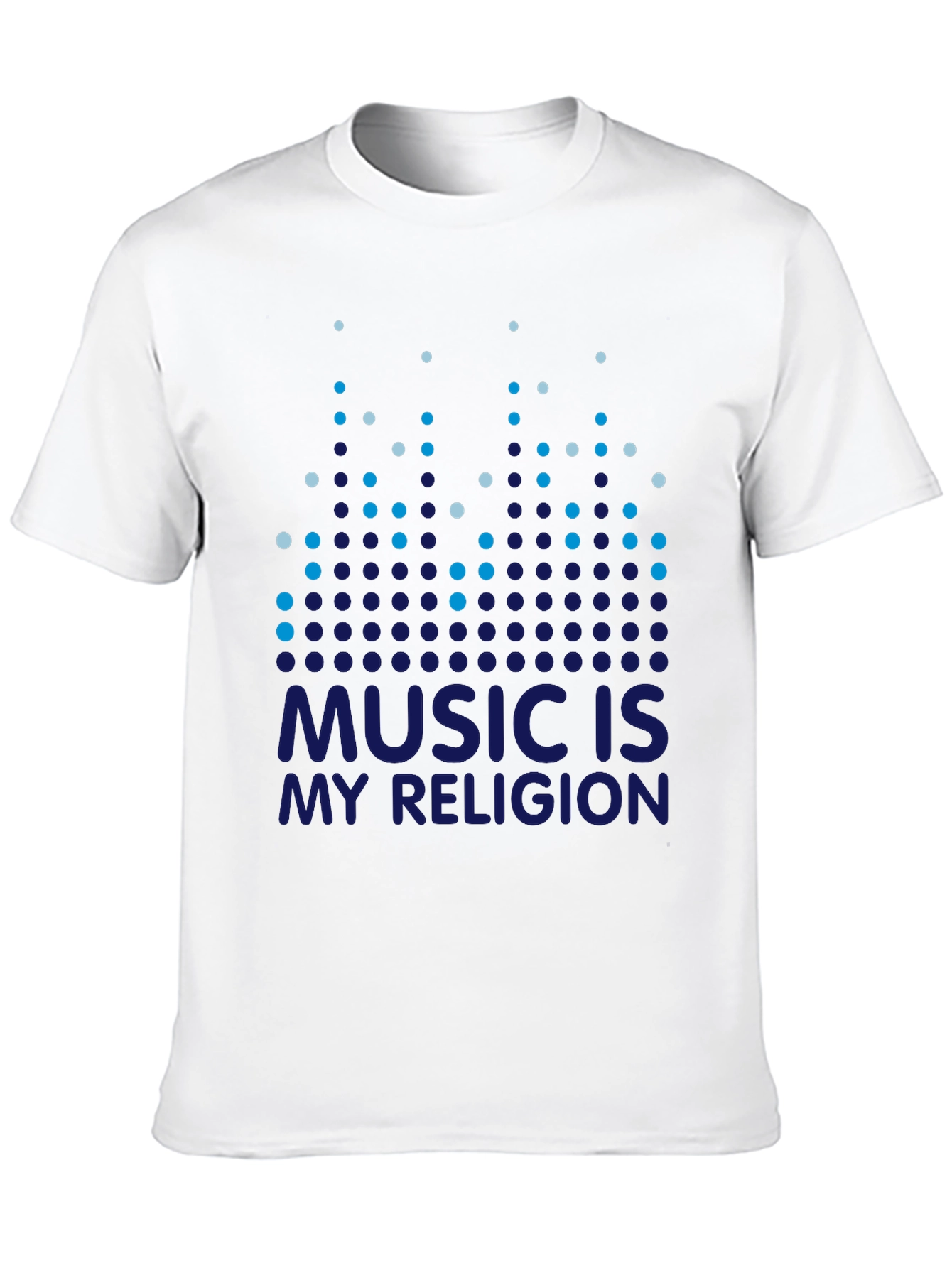 Black Music Is My Religion Black T-Shirt view 10