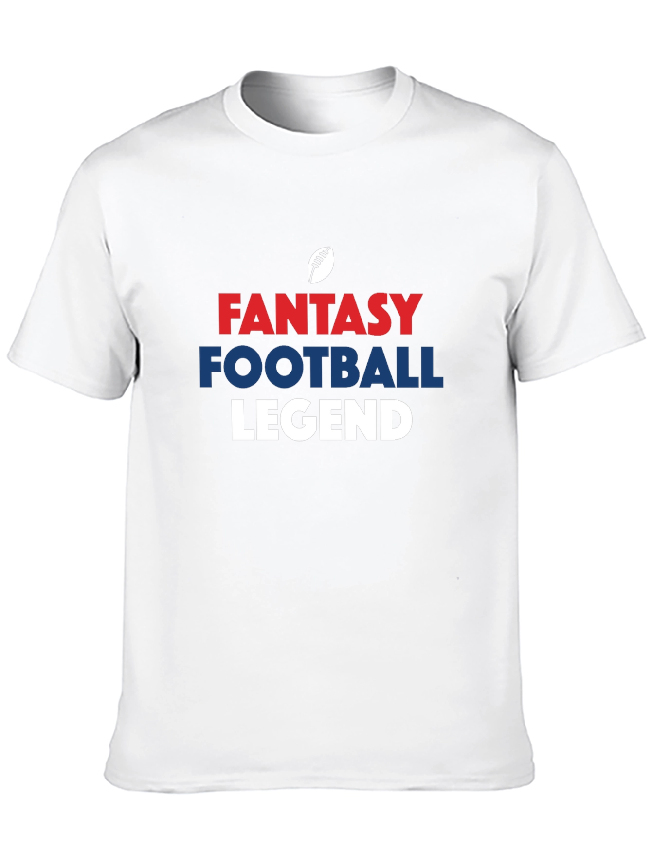 Black Fantasy Football Legend T-Shirt view 10
