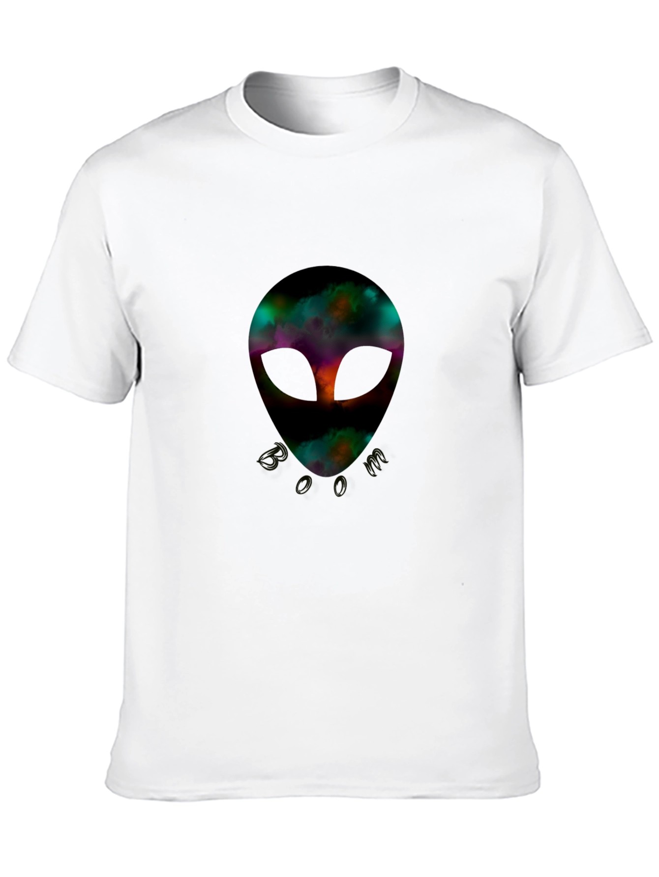 Black Groovy Alien Tee - Out of this World Style! view 10