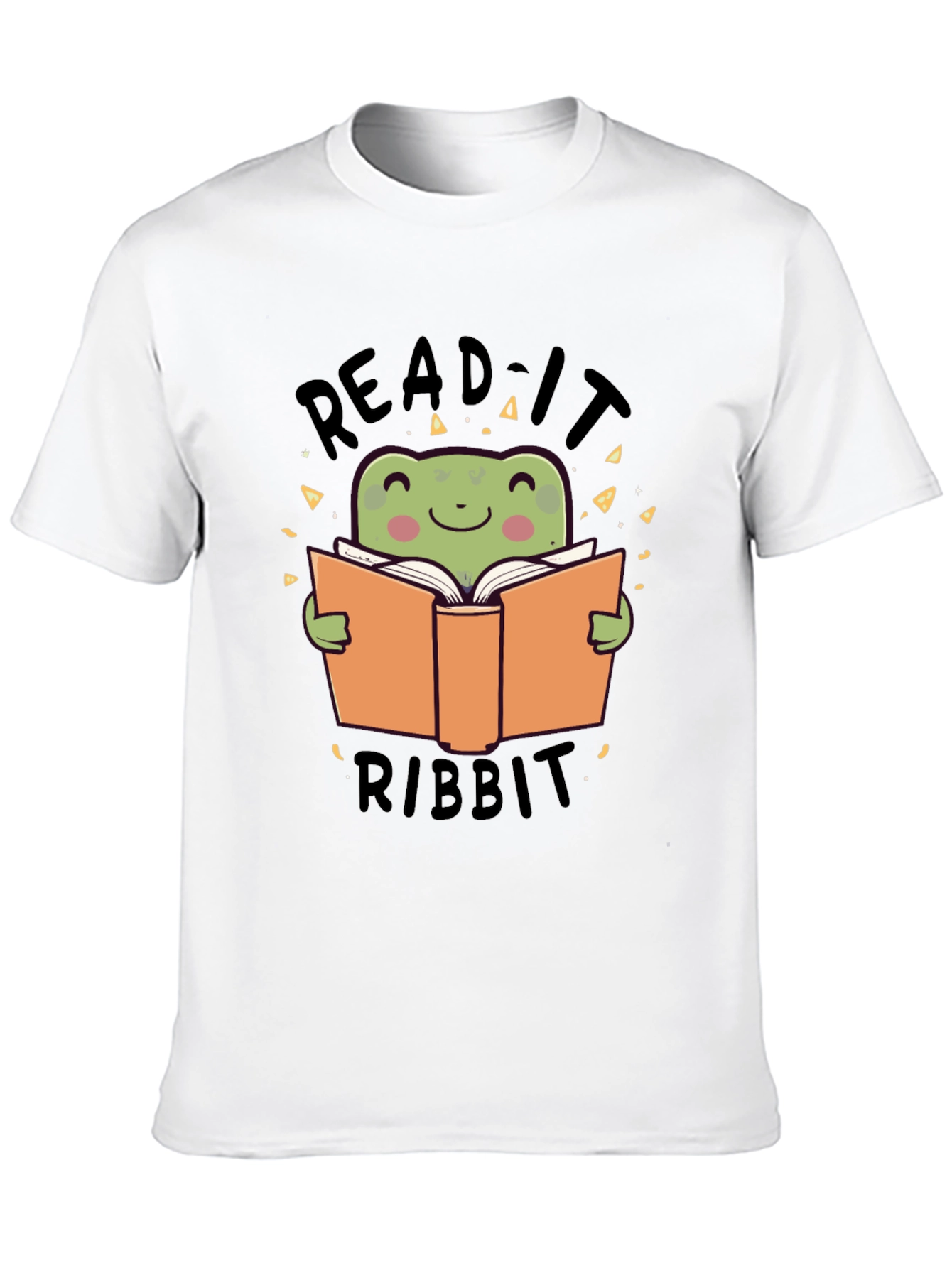 Read It Ribbit T-Shirt - Funny Frog Lover Tee - 10