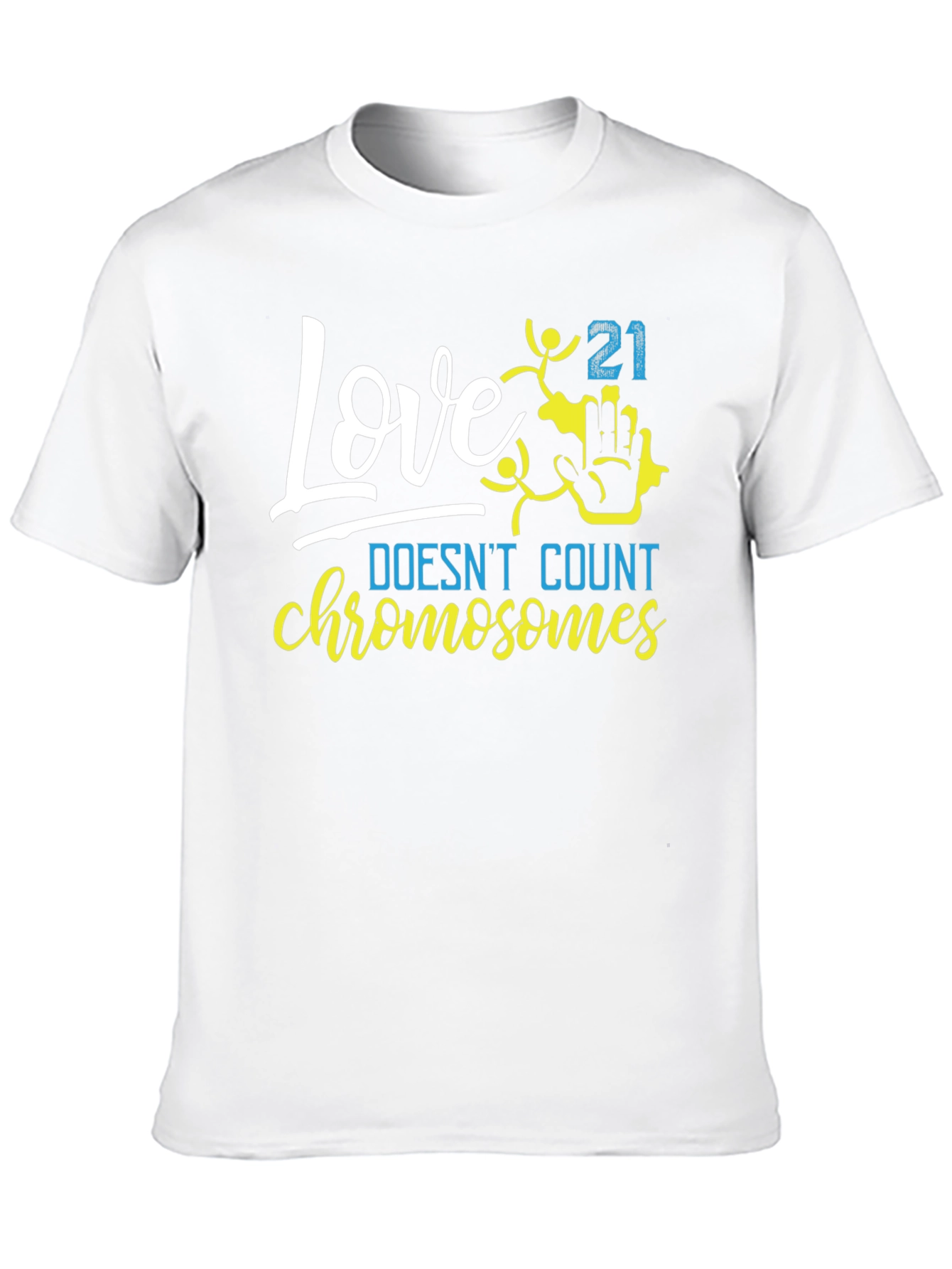 Black Love Doesn't Count Chromosomes T-Shirt view 10