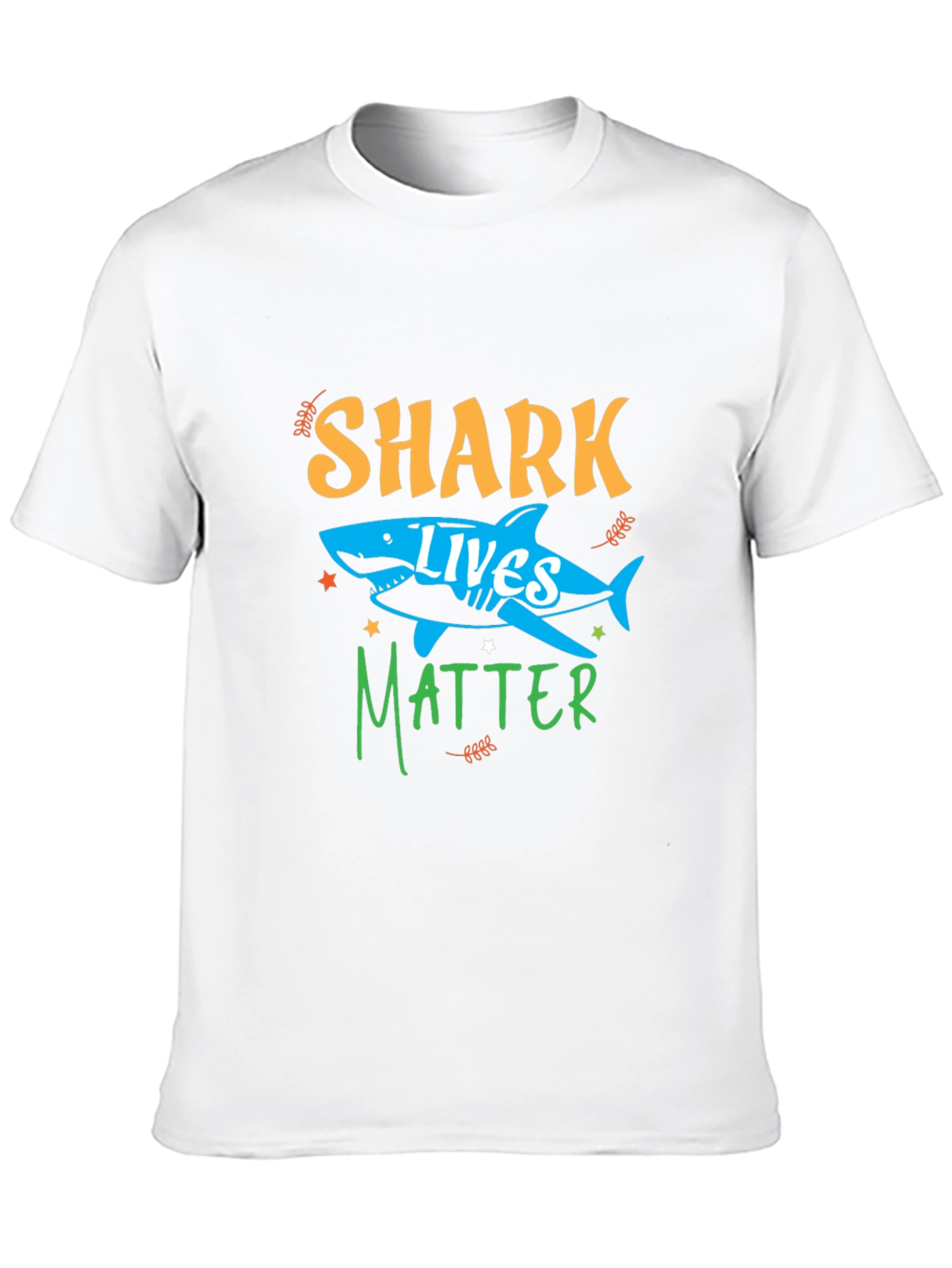 Black Shark Lives Matter Graphic Tee view 10