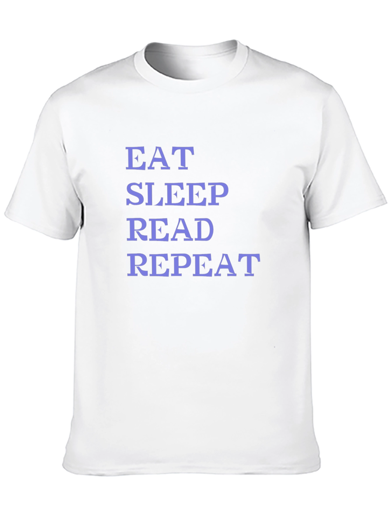 Black Eat Sleep Read Repeat T-Shirt - Black view 10
