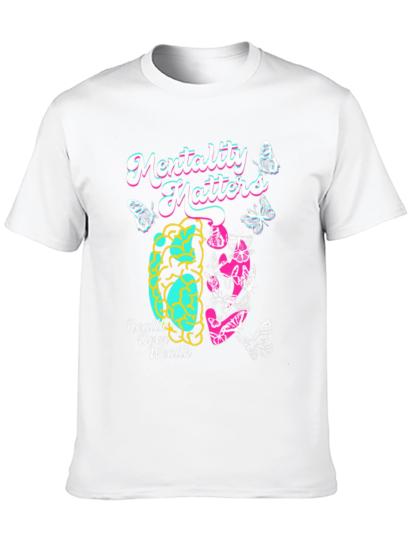 Black Mentality Matters Graphic Tee view 10