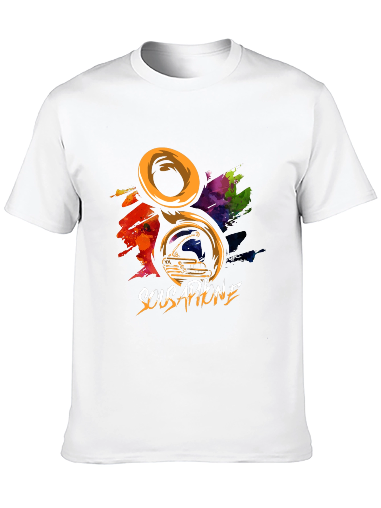 Black Sousaphone Graphic T-Shirt view 10