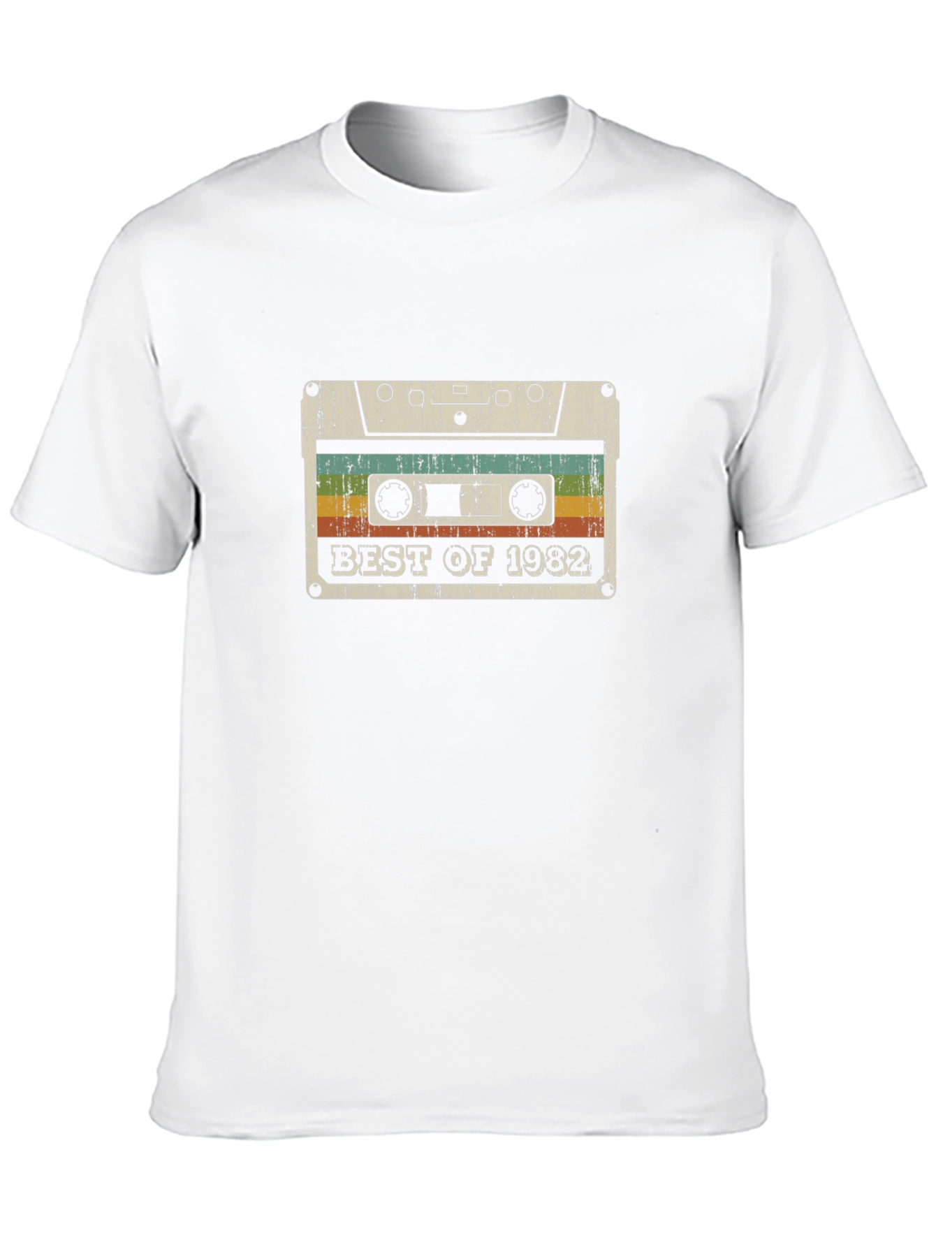 Black Best of 1982 Cassette Tape Graphic Tee view 10