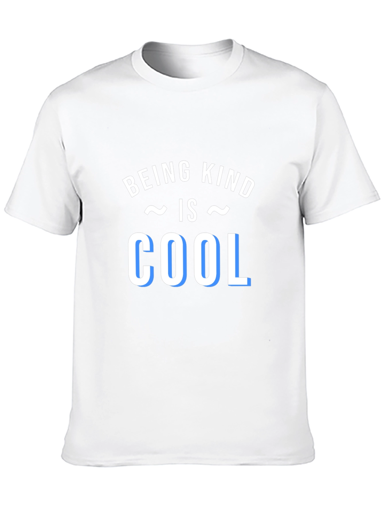 Black Being Kind Is Cool Black T-Shirt view 10