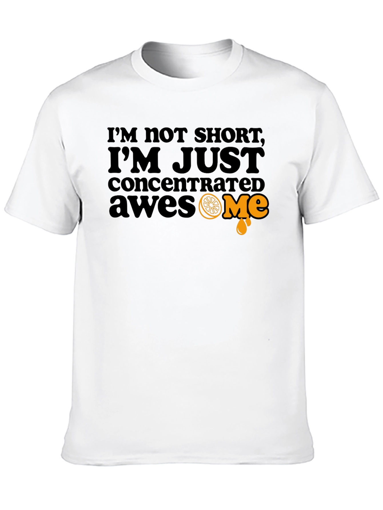 Black Concentrated Awesome Black T-Shirt - Funny Graphic Tee view 10