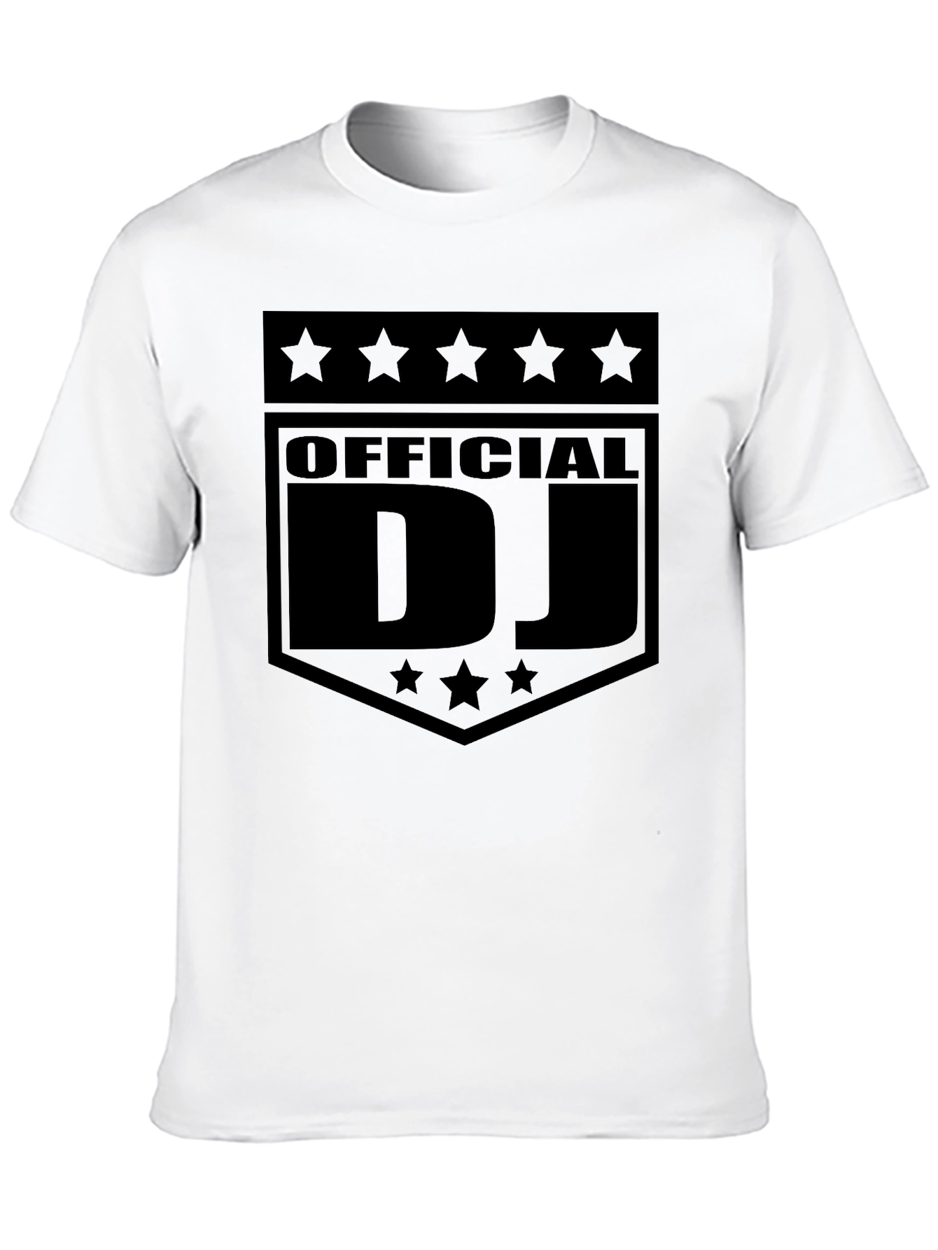 Black Official DJ Star Graphic Tee - Black view 10