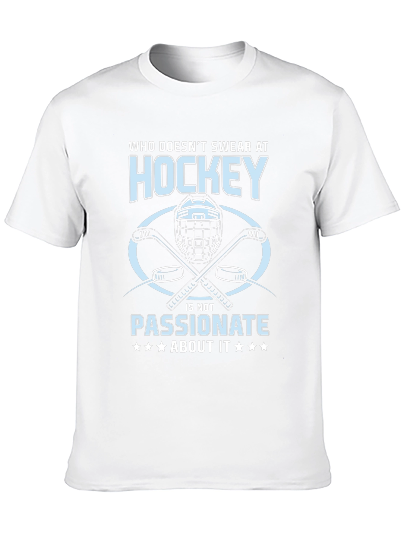 Black Hockey Passion T-Shirt view 10