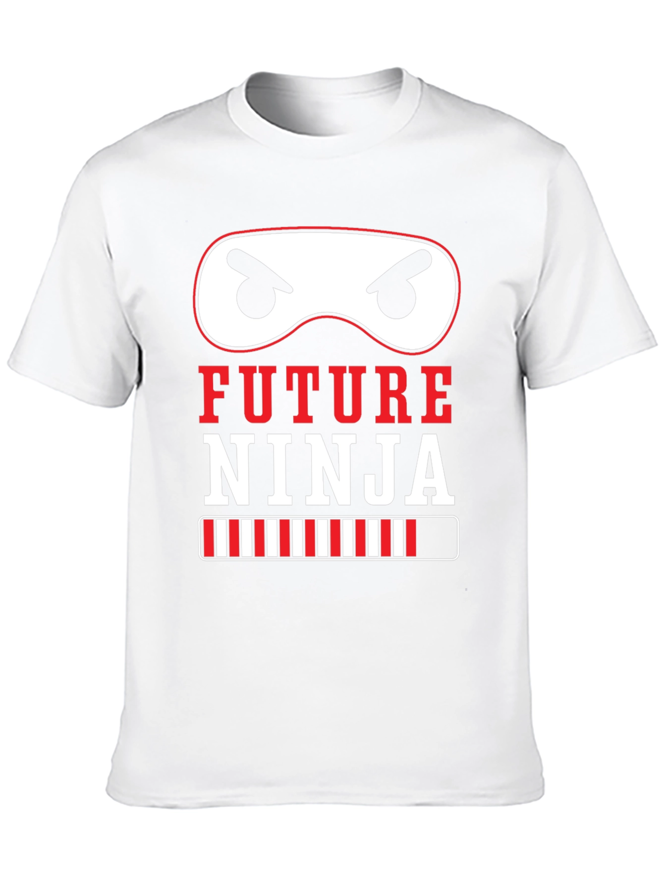 Black Future Ninja Graphic Tee - Cool Kid's Shirt view 10