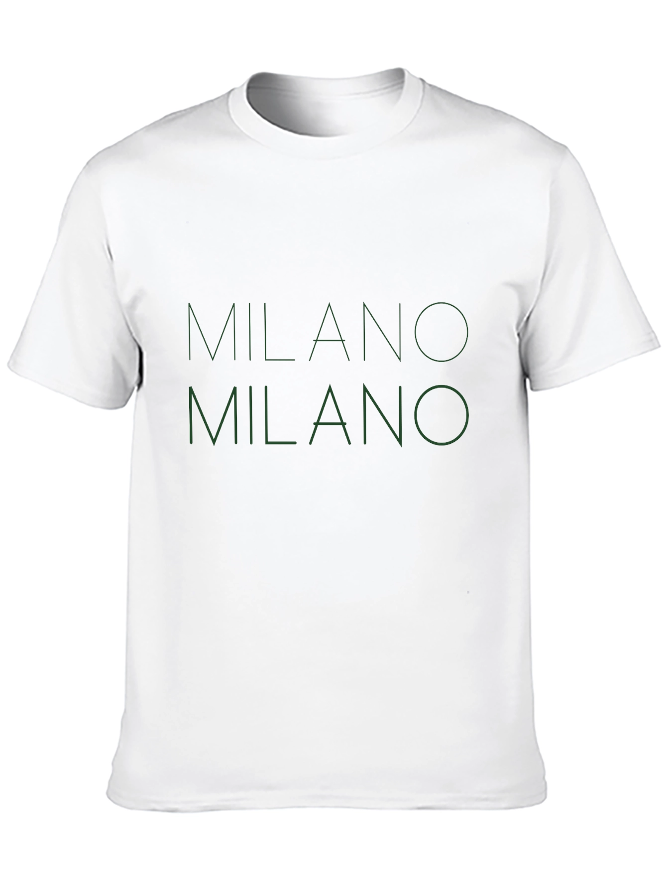 Black Milano Graphic Tee - Stylish Black Cotton T-Shirt view 10