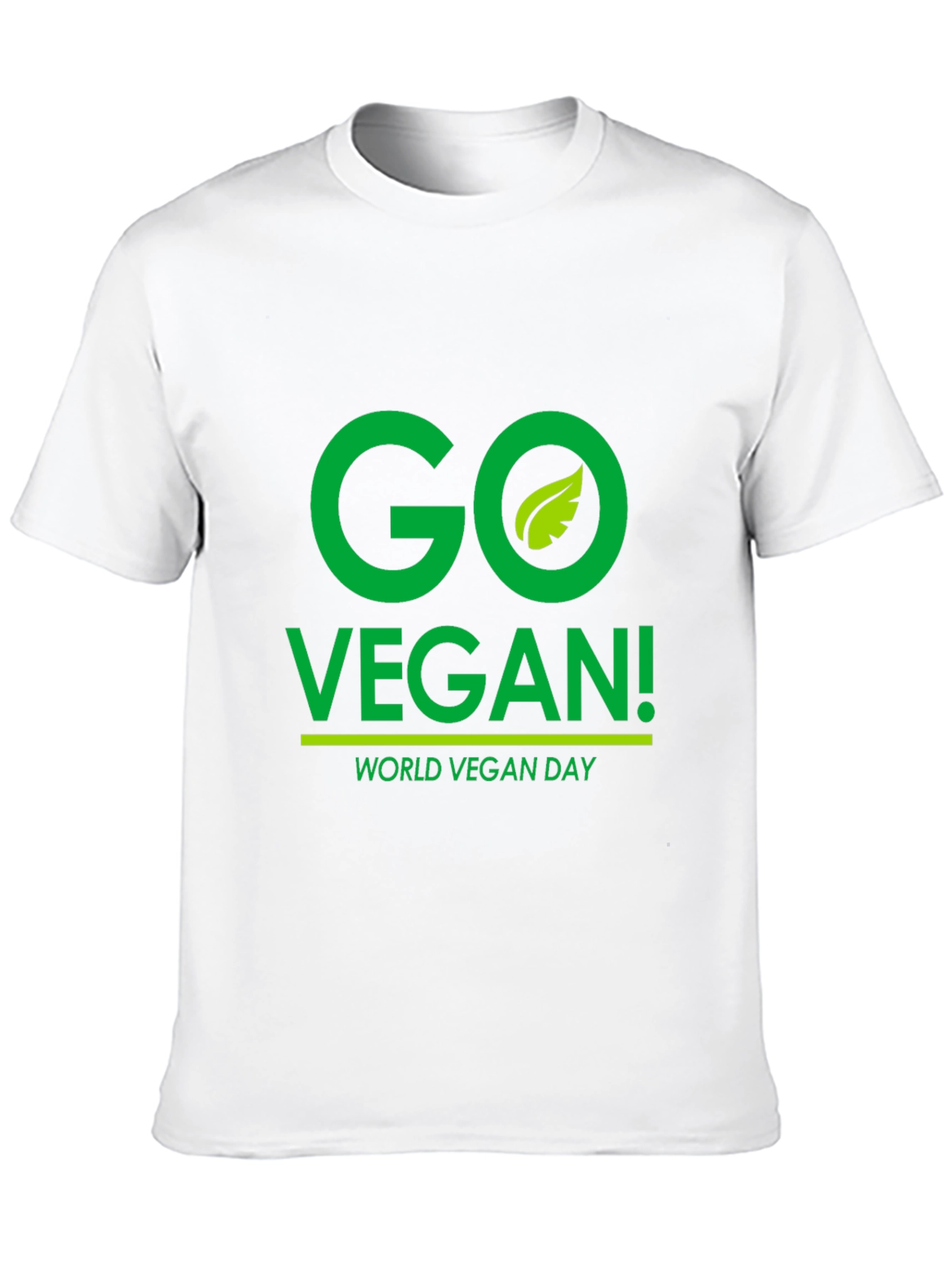 Go Vegan T-Shirt - World Vegan Day Tee - 10