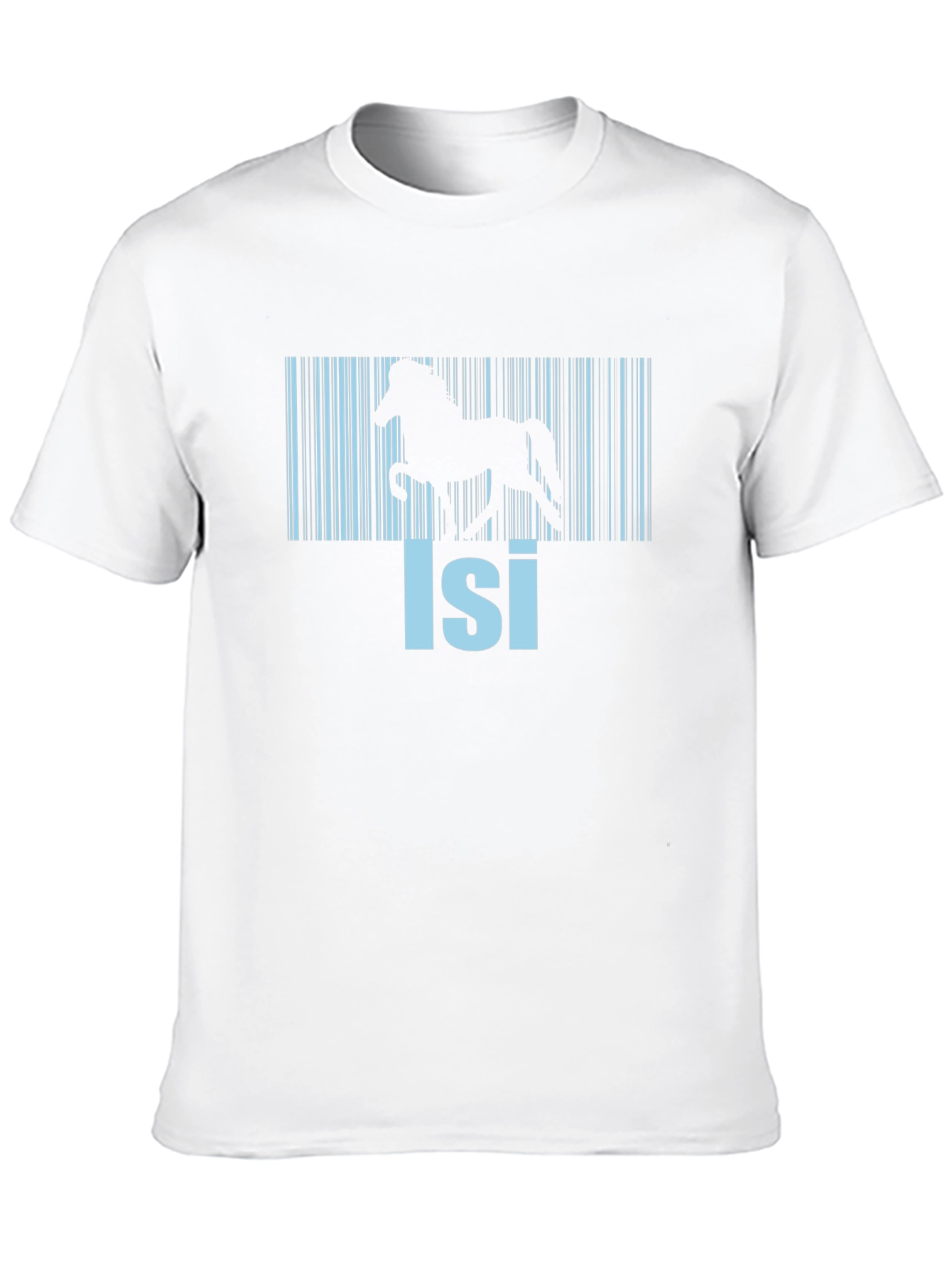 Horse Barcode T-Shirt - Isi - 10