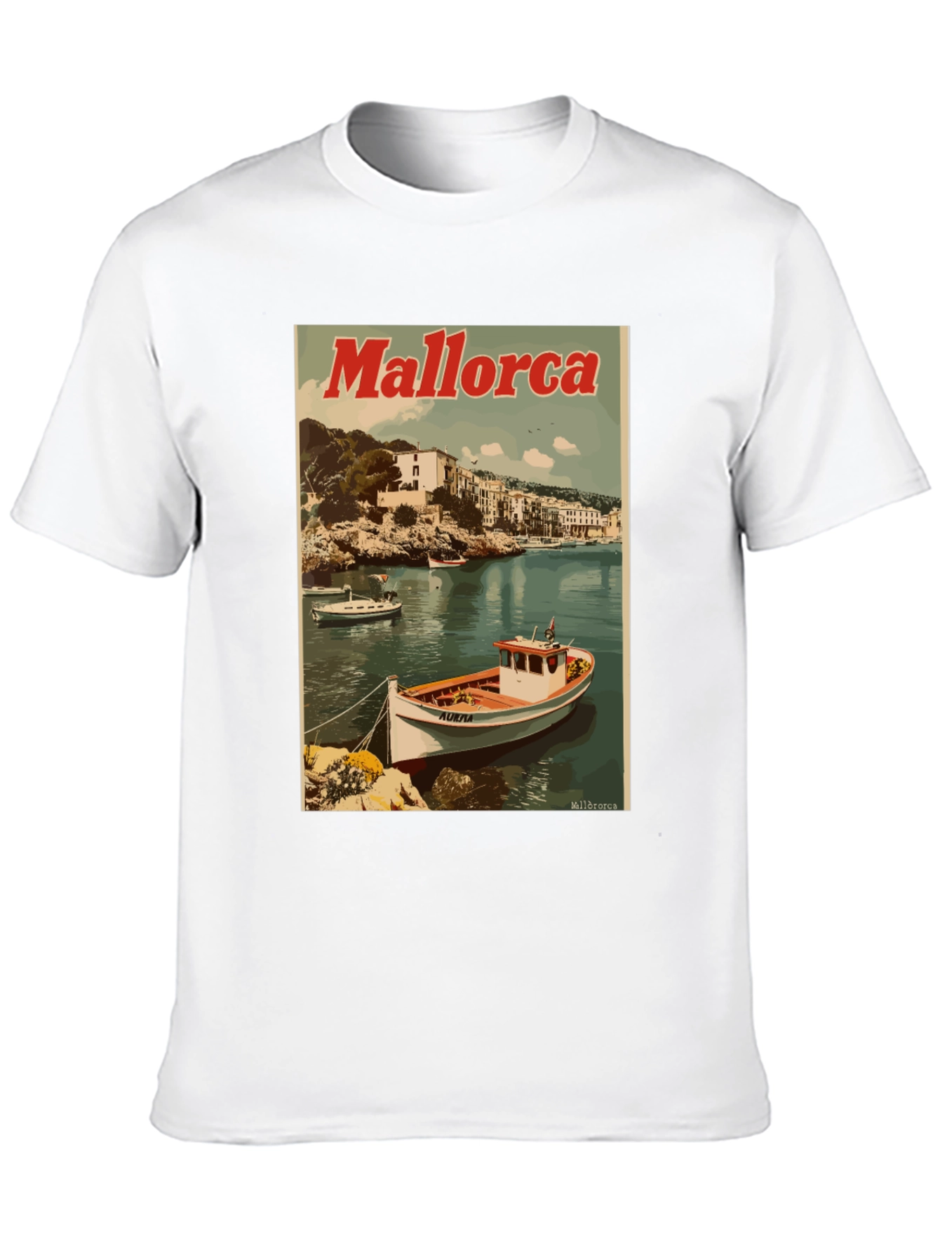 Mallorca Boat Graphic Tee - Island Getaway - 10