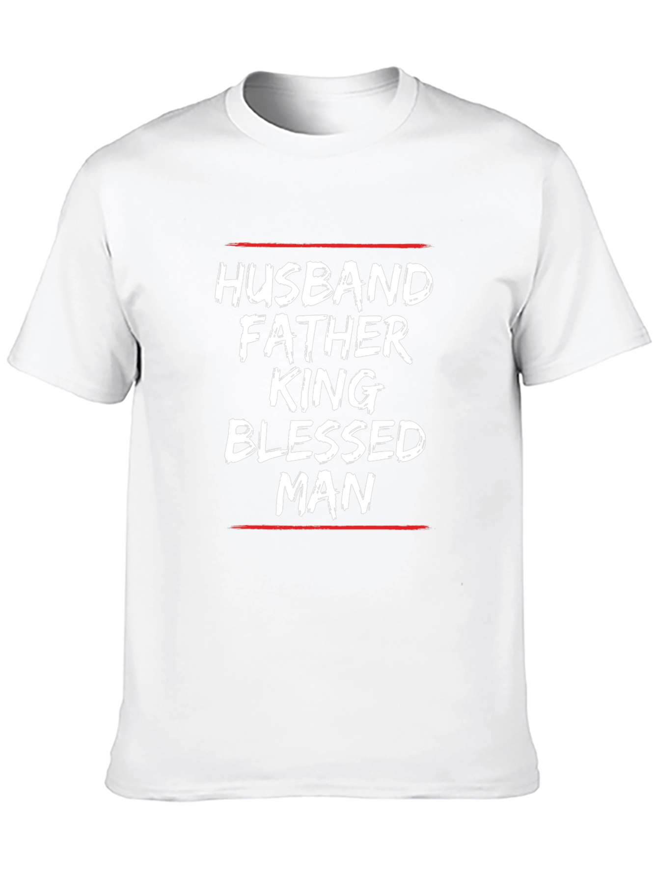 Black Husband Father King Blessed Man T-Shirt view 10