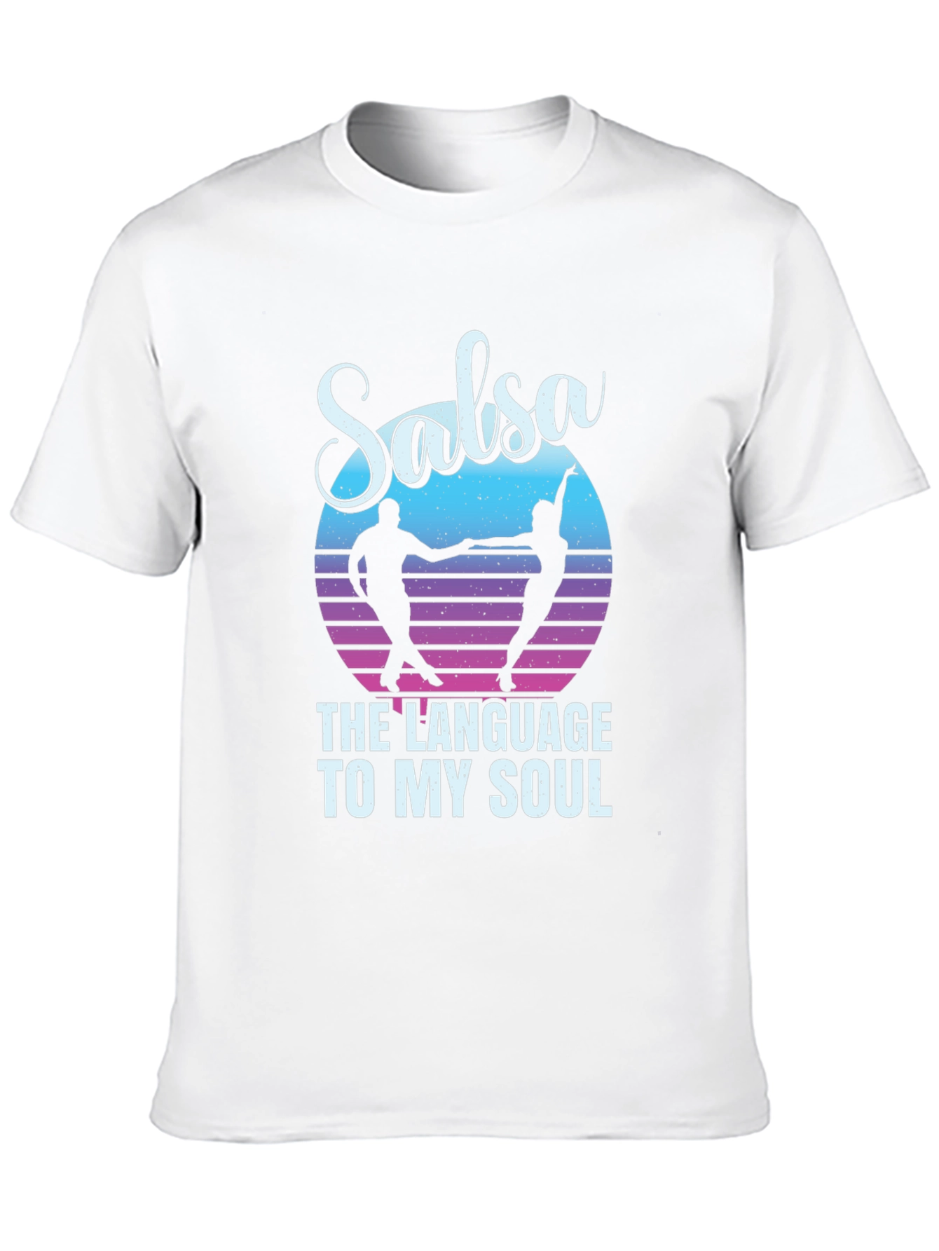 Black Salsa Dance T-Shirt - The Language To My Soul view 10