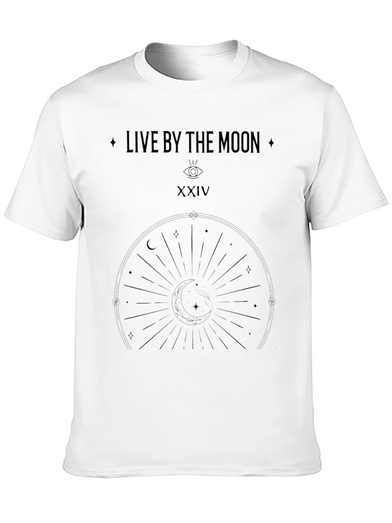 Black Live By the Moon Graphic Tee view 10