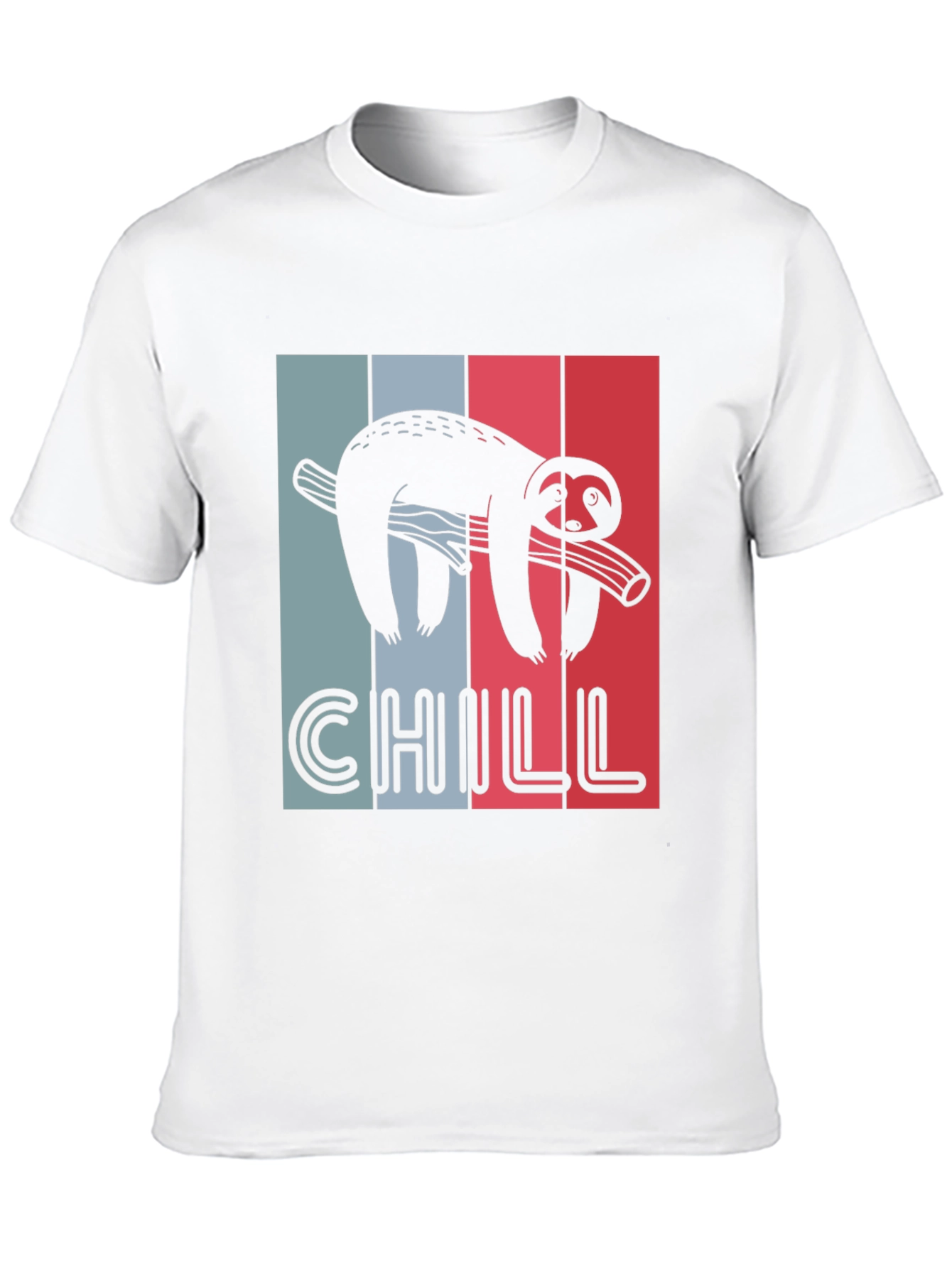Black Chill Sloth Graphic Tee view 10