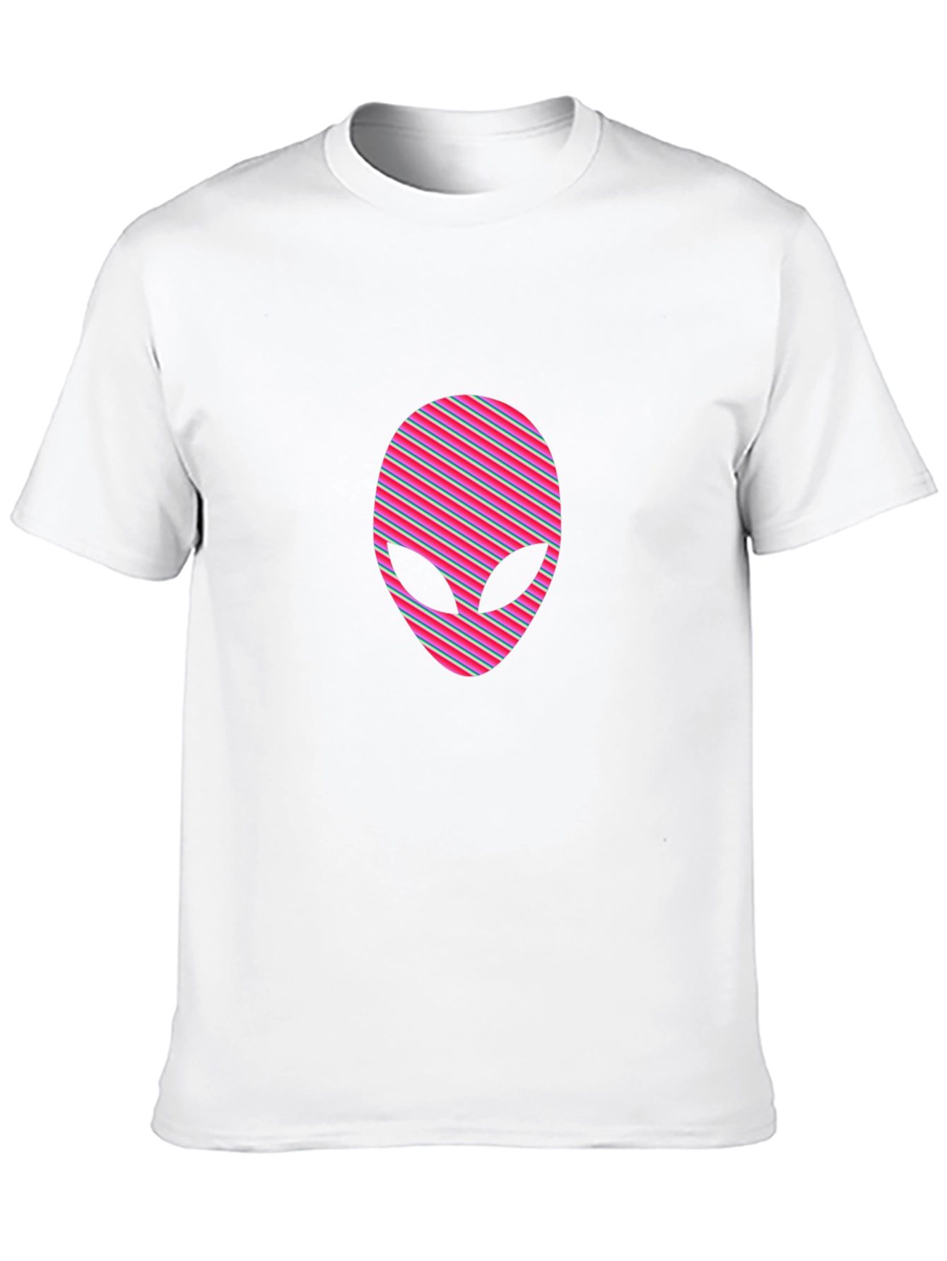 Retro Alien Graphic Tee - Black - 10