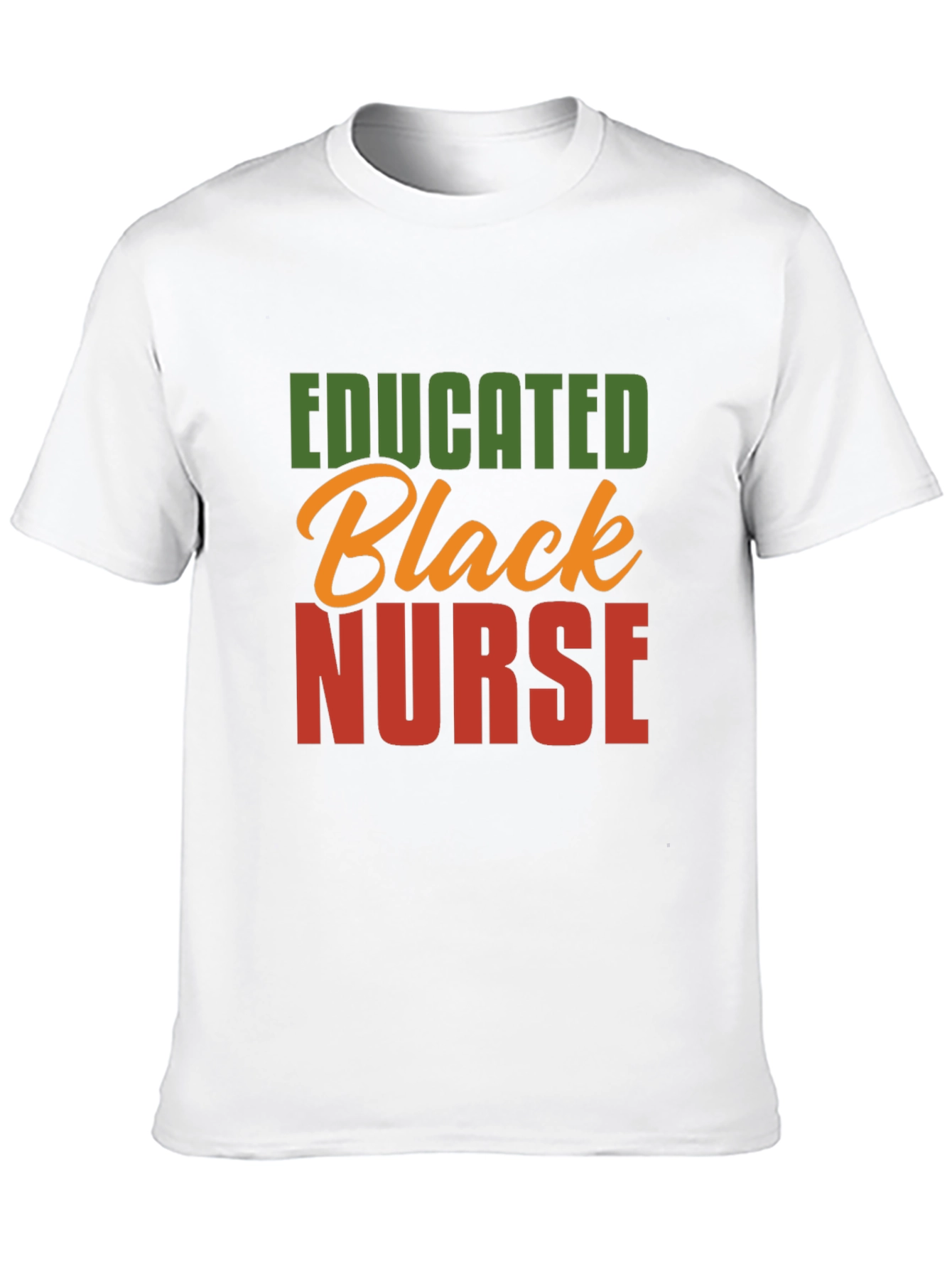 Black Educated Black Nurse T-Shirt - Premium Quality view 10