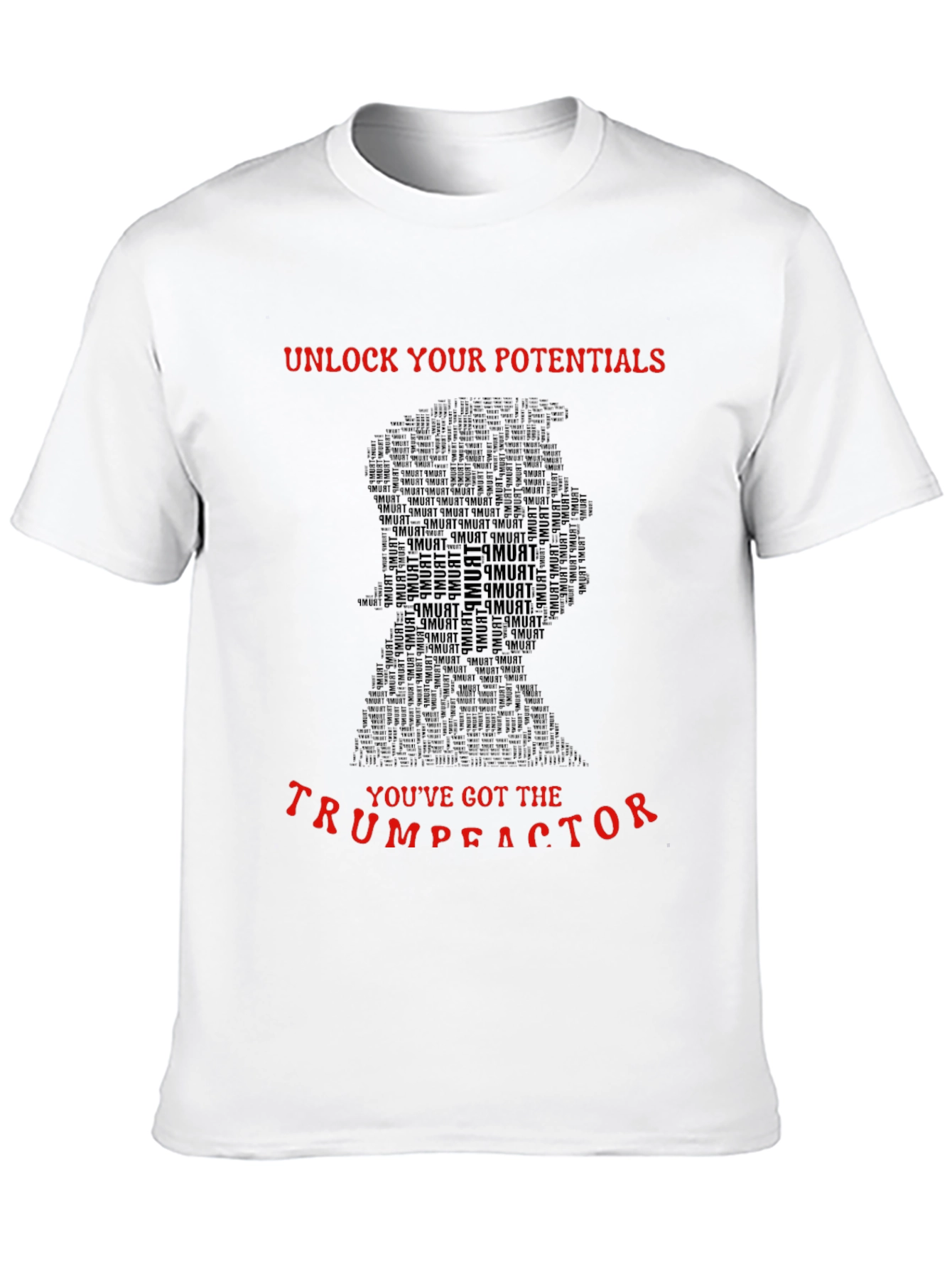 Black Unlock Your Potentials Graphic Tee view 10