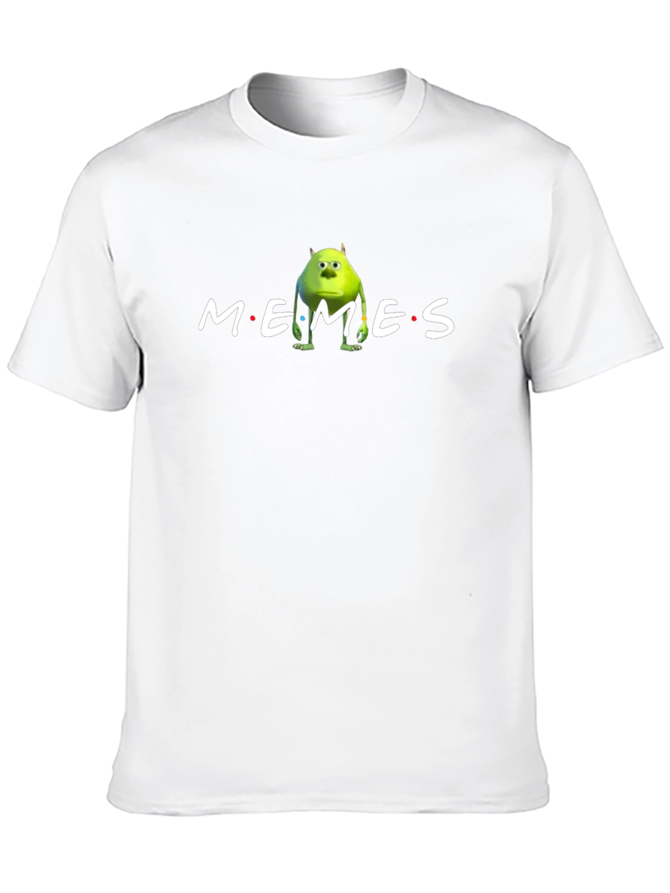 Black Memes Mike Wazowski Inspired T-Shirt view 10