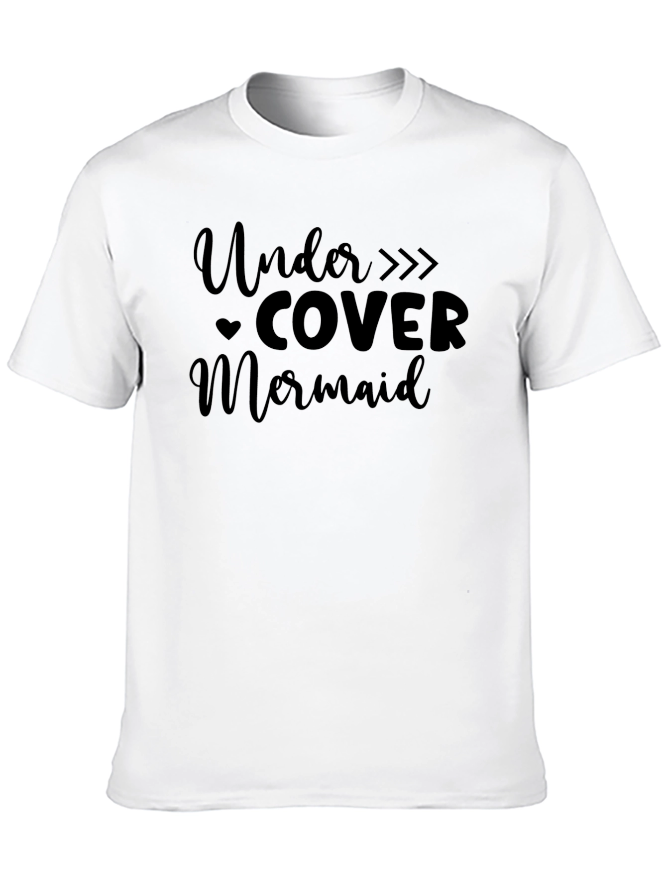Undercover Mermaid Black T-Shirt - 10