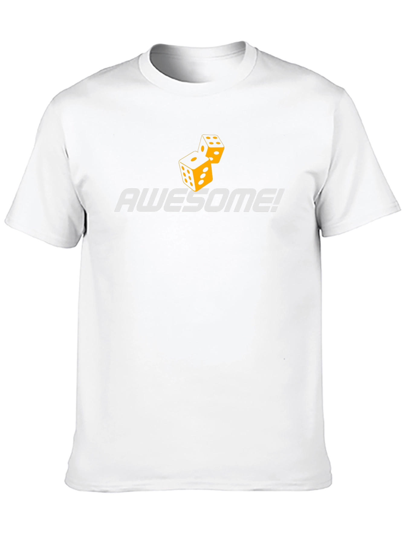 Awesome Dice Graphic Tee - Casual Comfort - 10