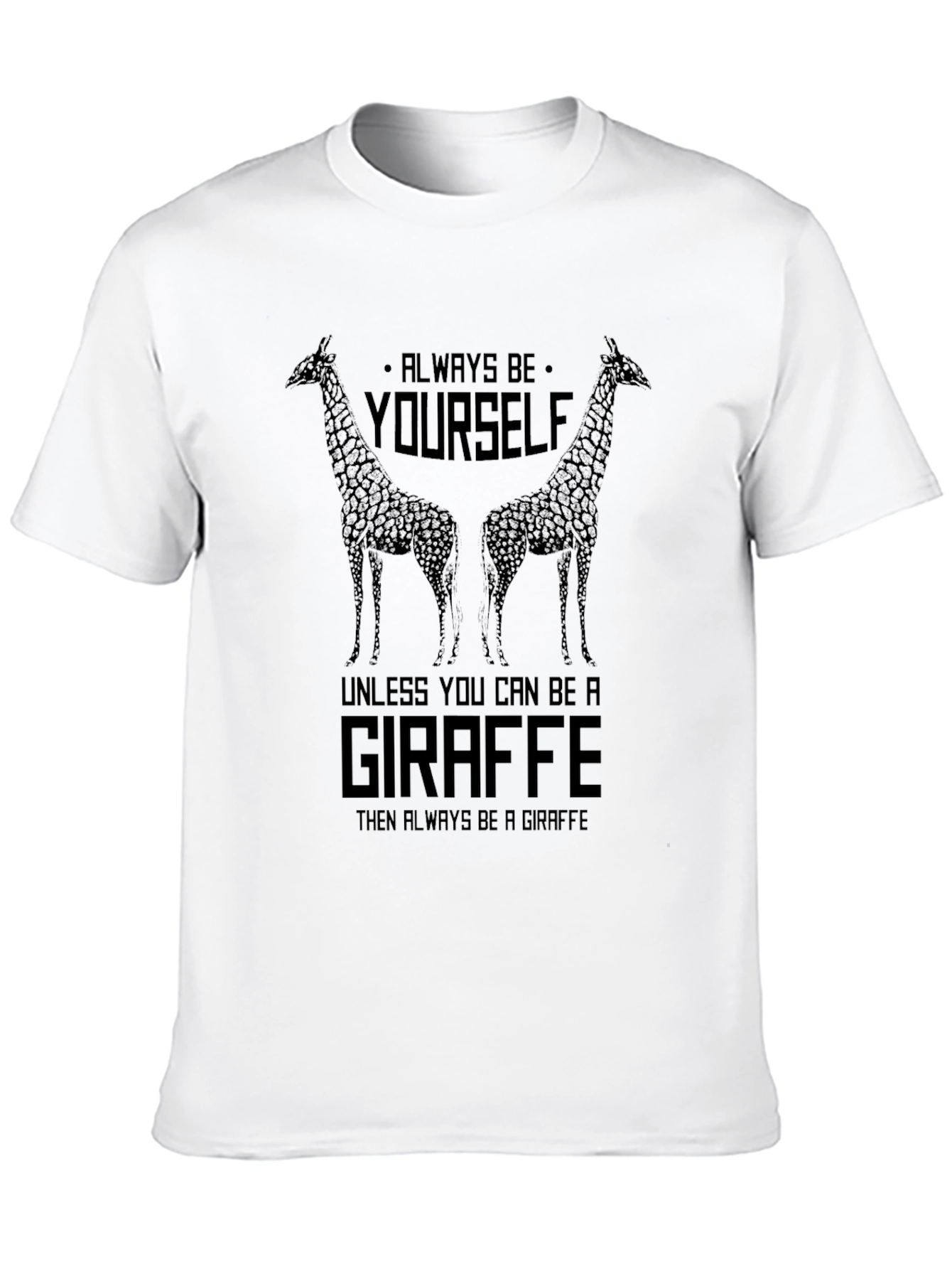 Giraffe Graphic T-Shirt - Be Yourself Apparel - 10