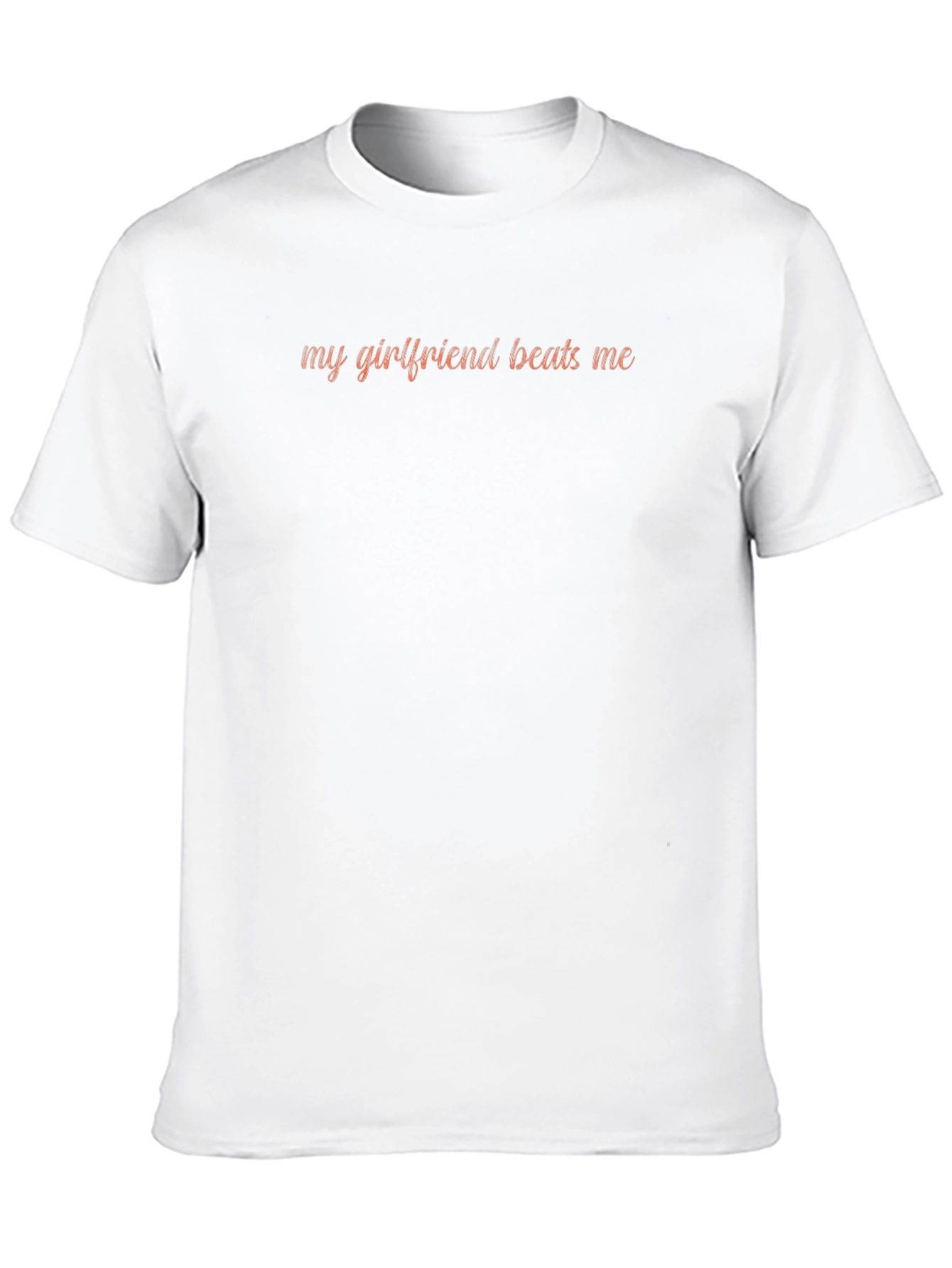 Black Funny 'My Girlfriend Beats Me' T-Shirt view 10
