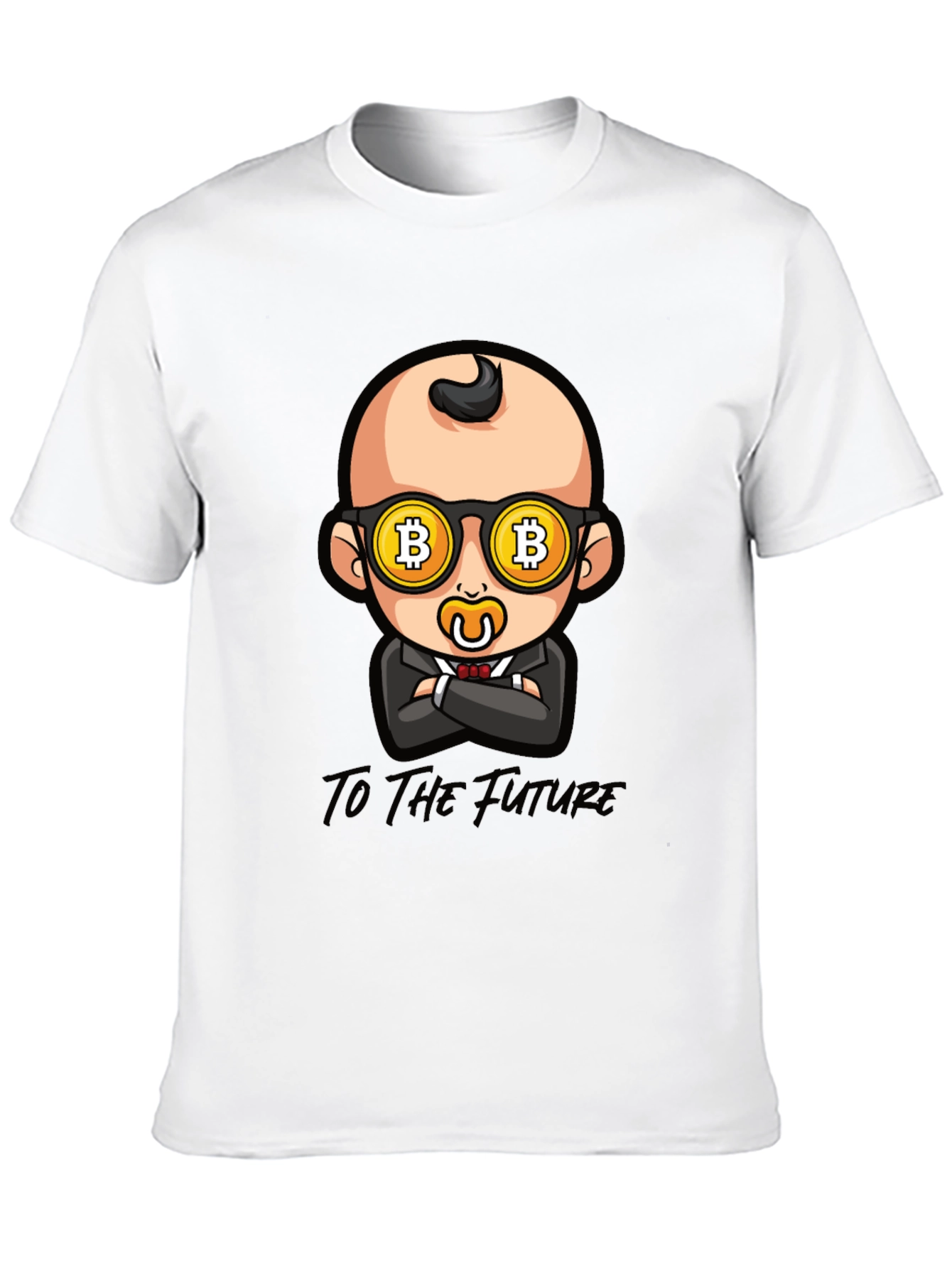 Bitcoin Baby T-Shirt - To The Future Crypto Tee - 10