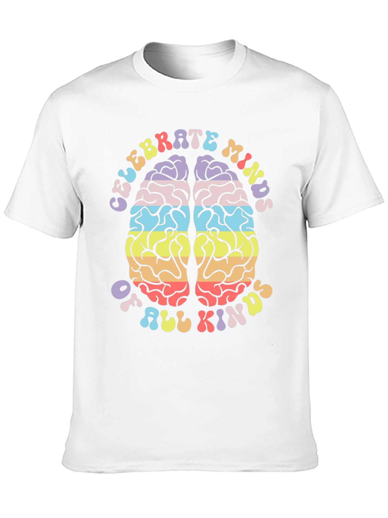 Black Celebrate Minds of All Kinds Graphic Tee view 10