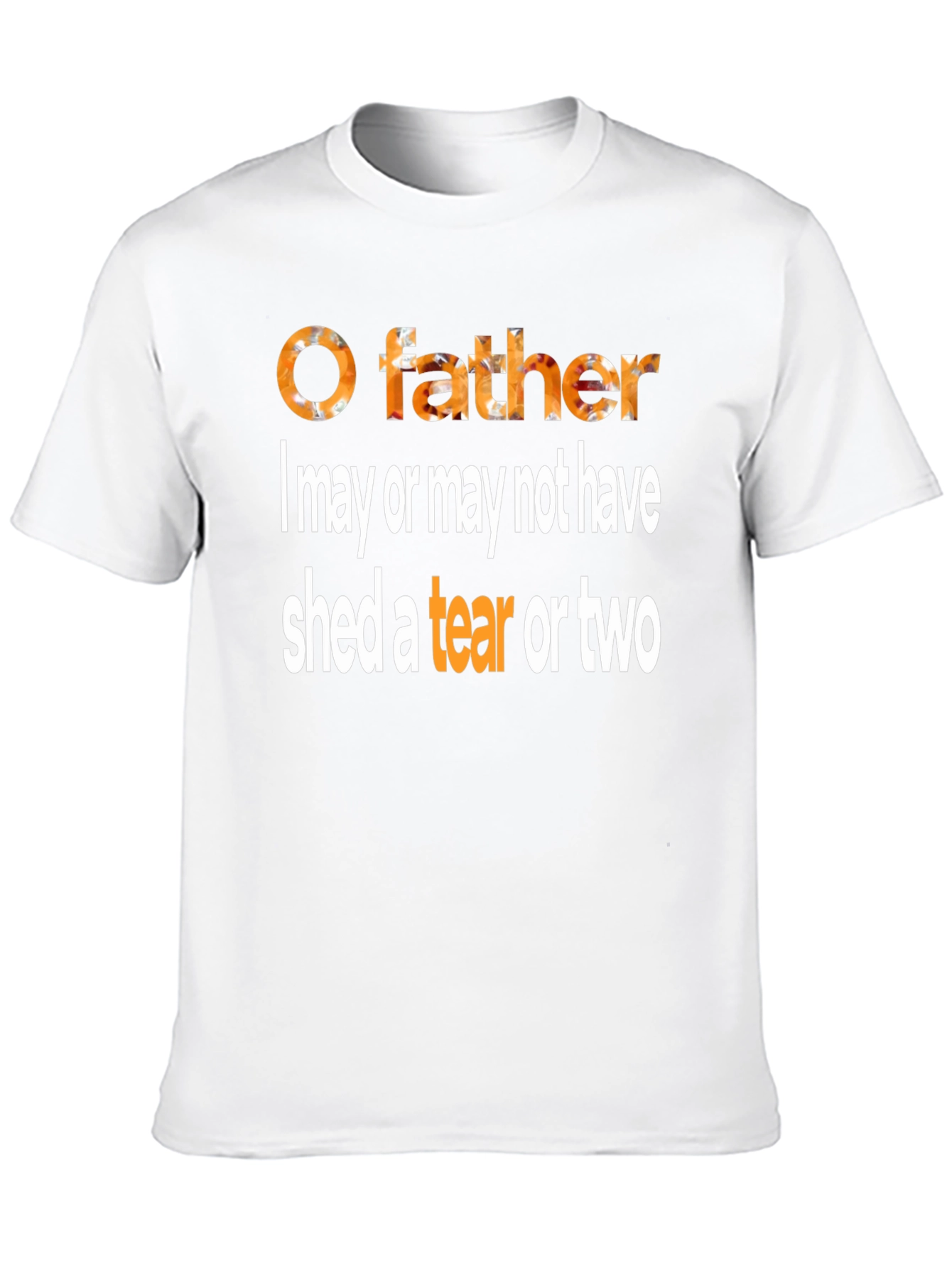 Black O Father Funny Graphic T-Shirt view 10