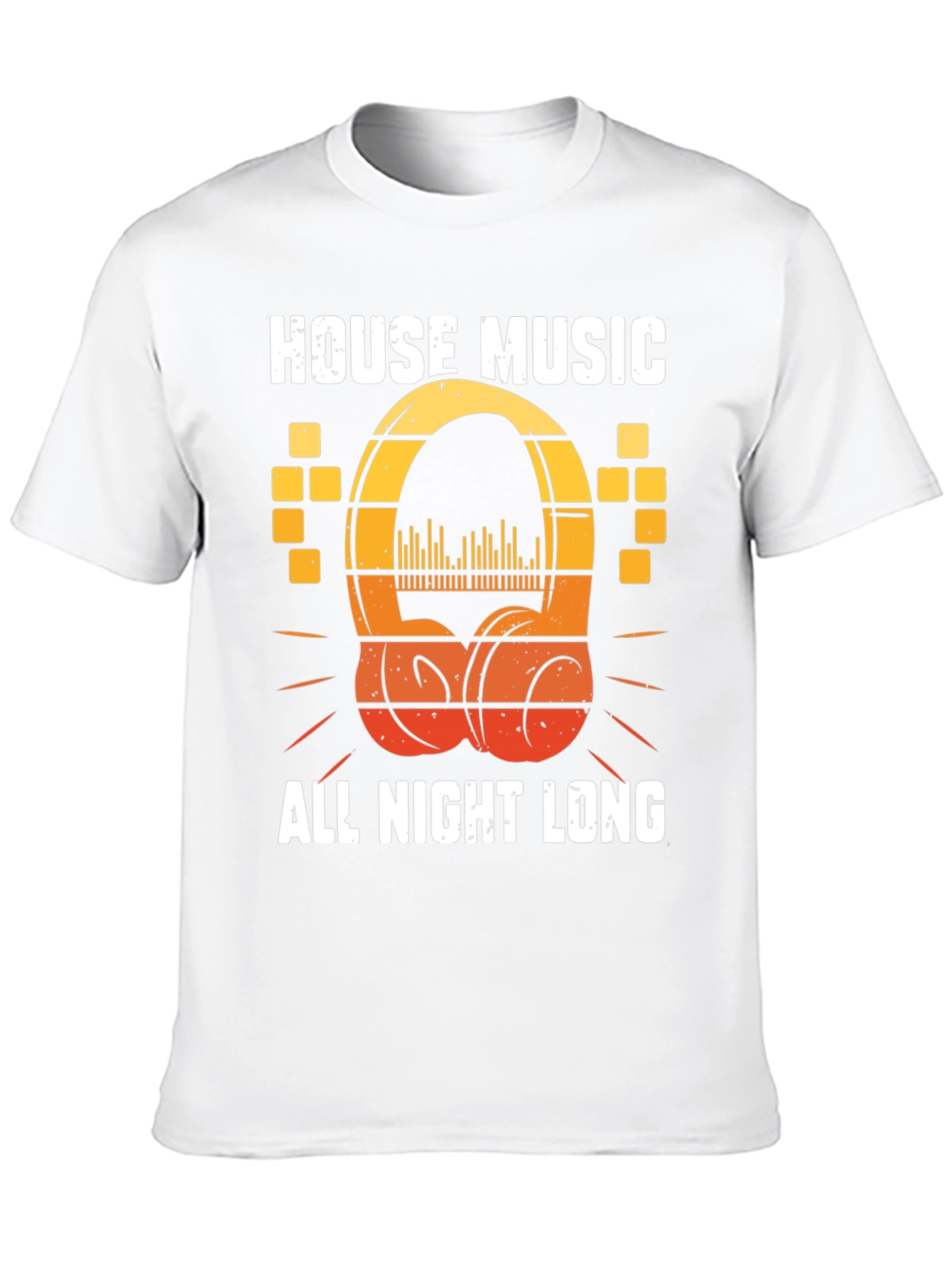 Black House Music All Night Long T-Shirt view 10