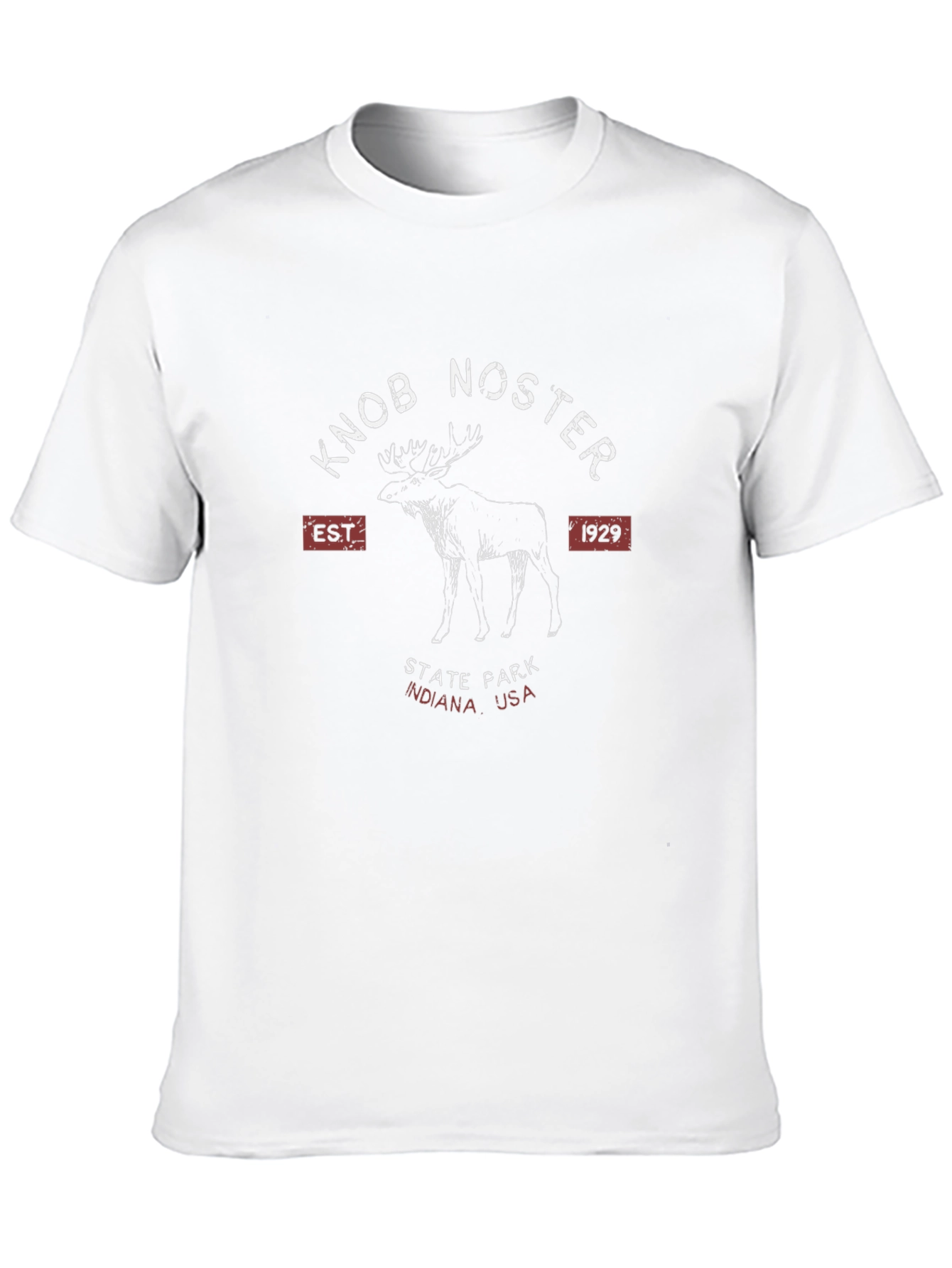 Black Knob Noster State Park Moose T-Shirt view 10