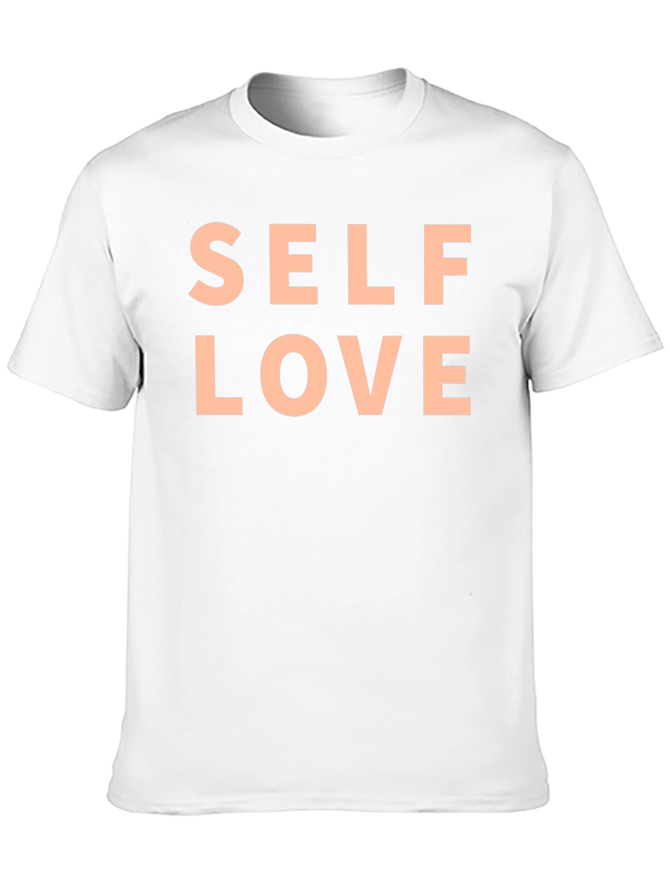 Black Self Love Graphic Tee - Black Cotton T-Shirt view 10