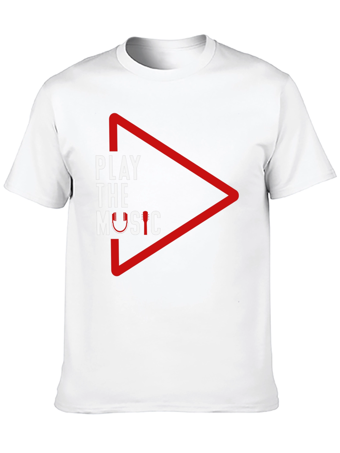 Black Play the Music Black Graphic Tee view 10