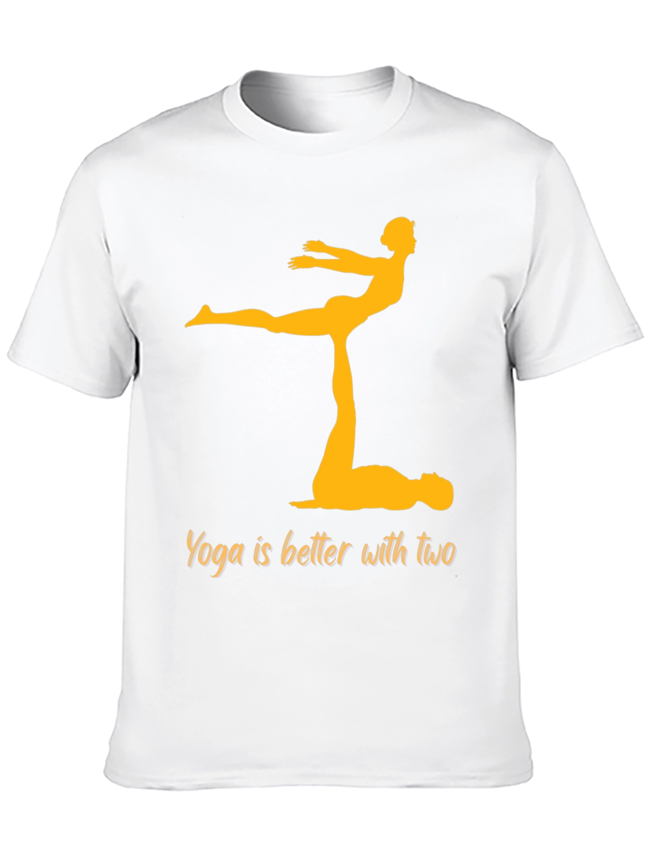 Black Yoga is Better with Two Black T-Shirt view 10