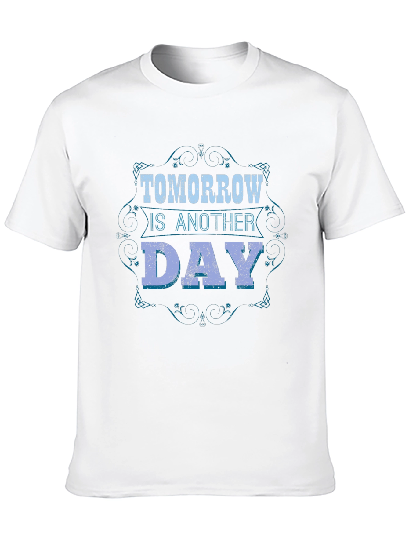 Black Tomorrow Is Another Day Graphic Tee view 10