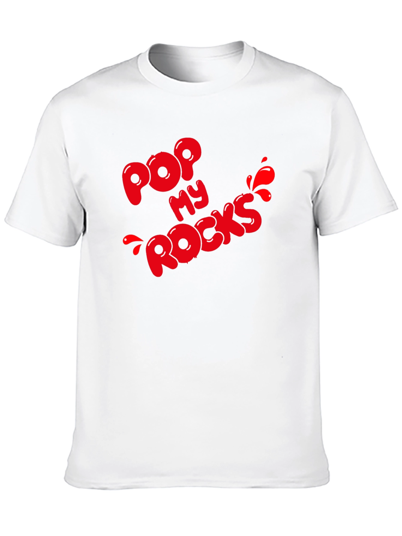 Black Pop My Rocks Graphic Tee - Black view 10