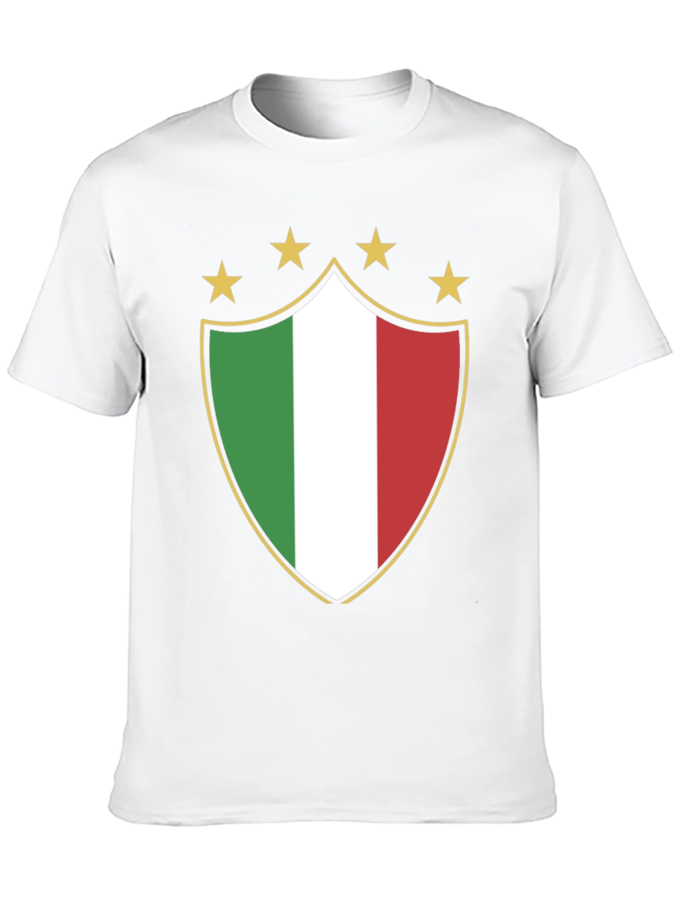 Black Italy Shield Star Graphic Tee view 10