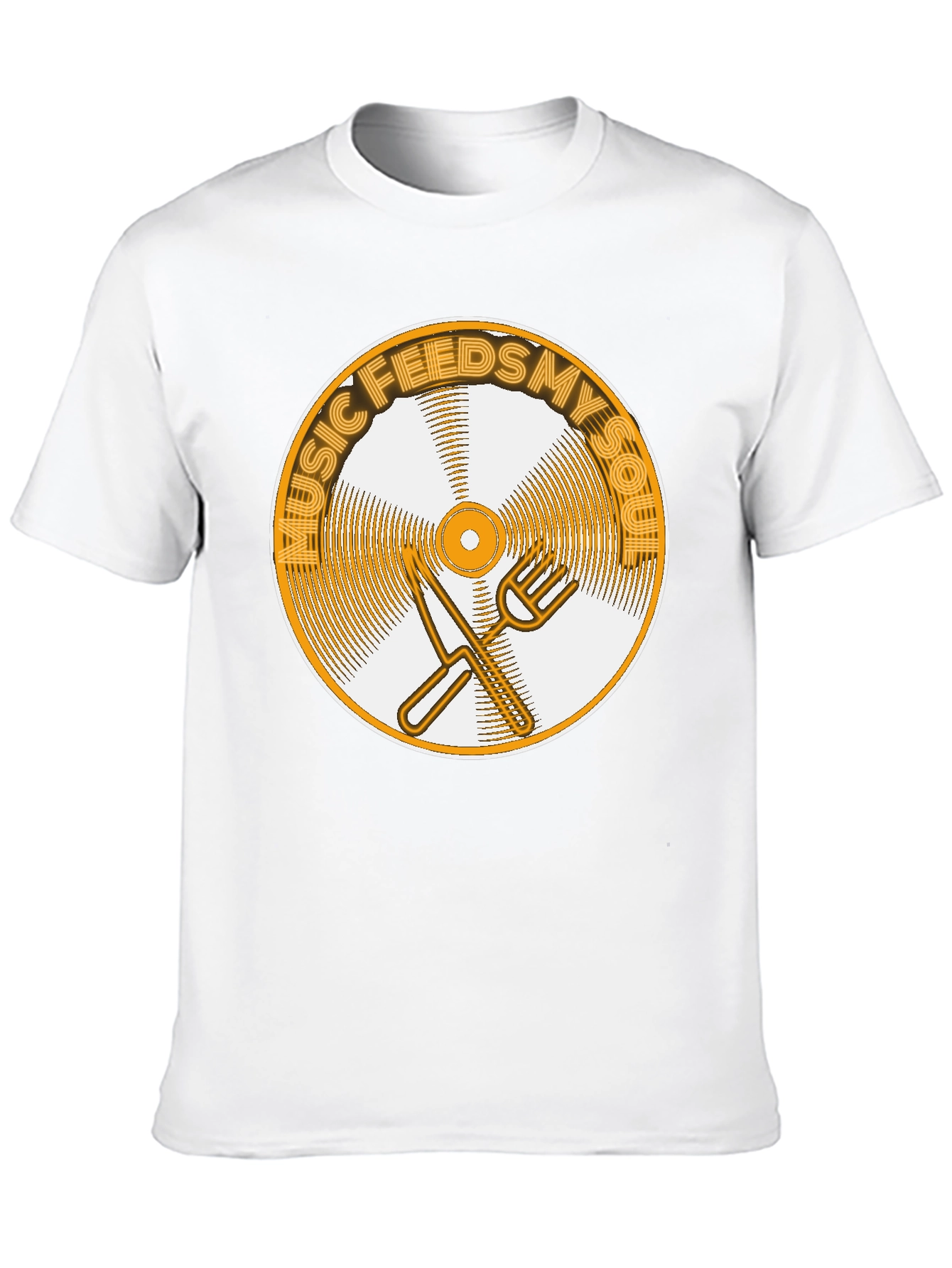 Black Music Feeds My Soul T-Shirt - Graphic Tee view 10