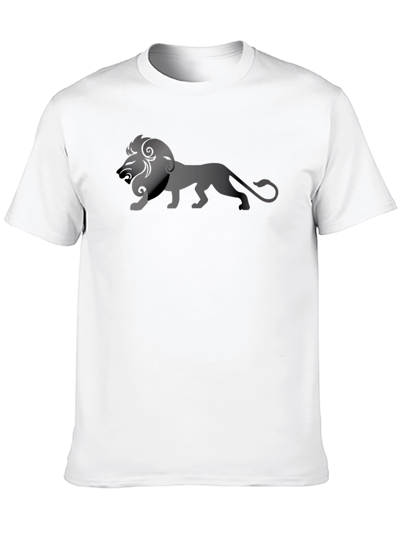 Black Lion Graphic Tee - Stylish Black T-Shirt view 10