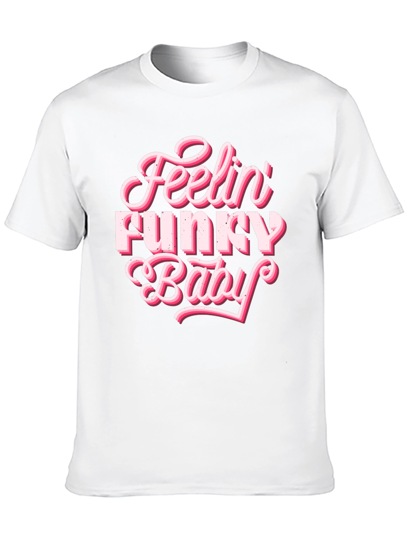 Black Feelin' Funky Baby T-Shirt - Retro Style Graphic Tee view 10