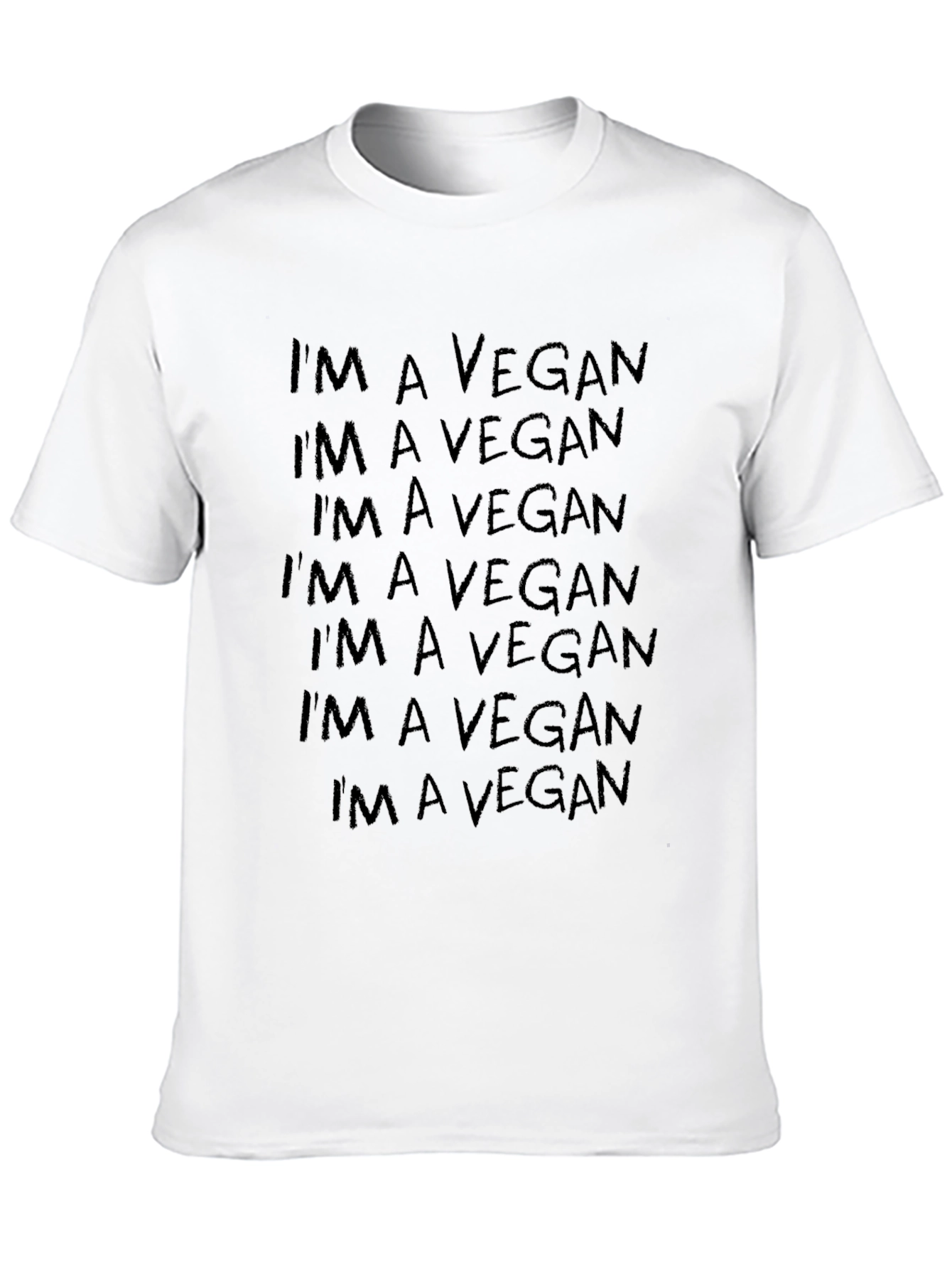 I'm A Vegan Graphic T-Shirt - 10