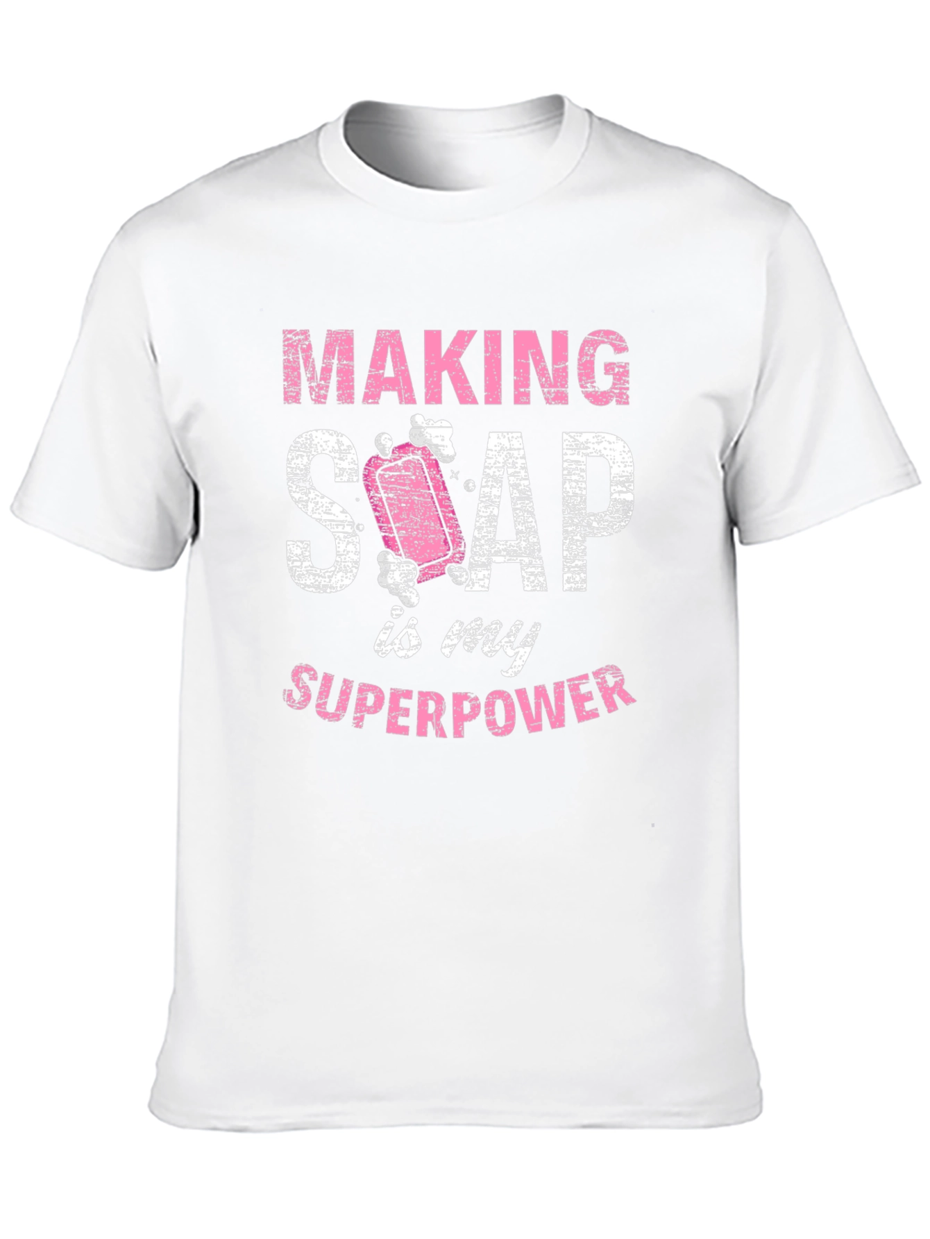 Black Making Soap is My Superpower T-Shirt view 10