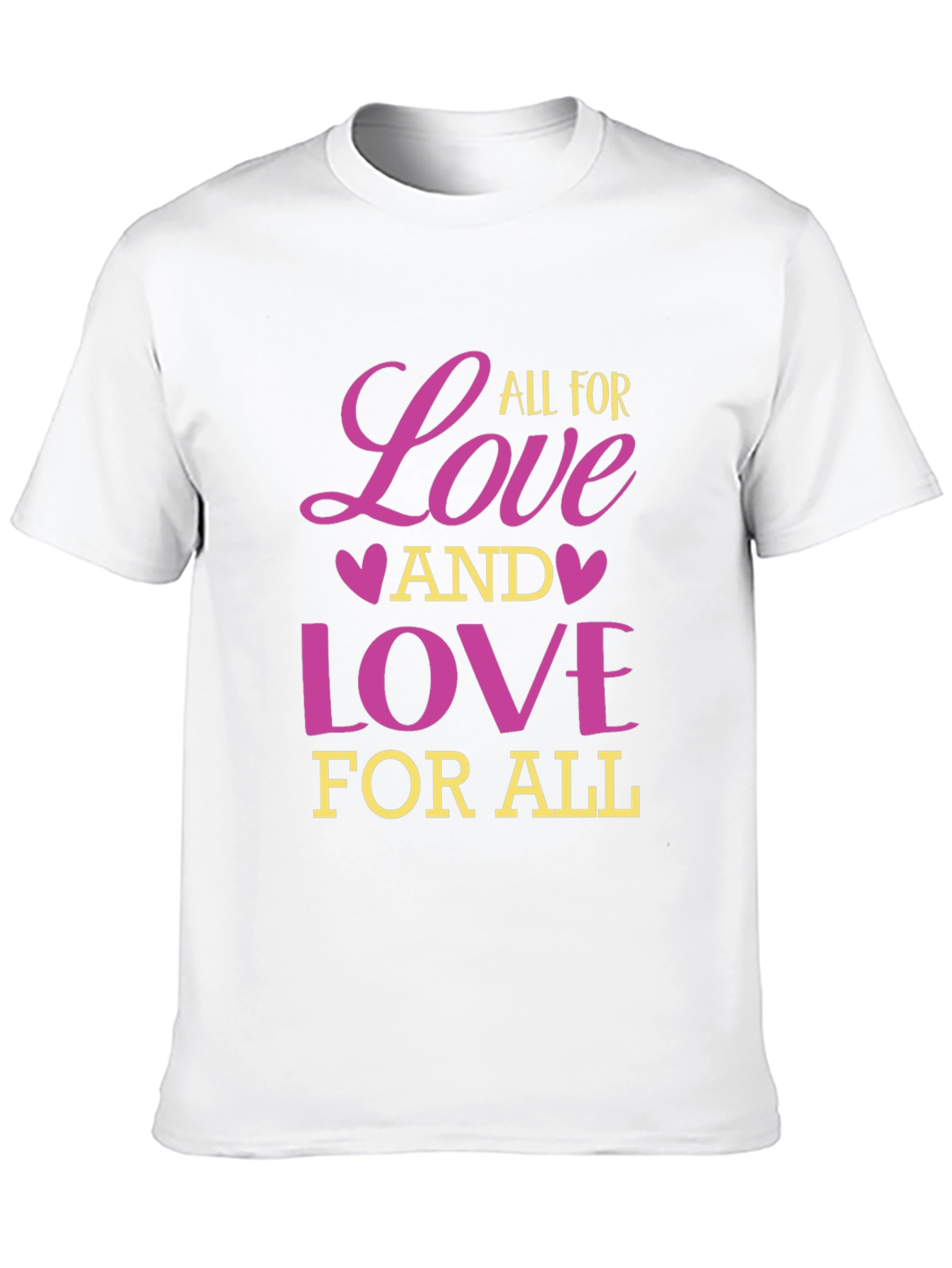 Black All For Love Graphic Tee view 10