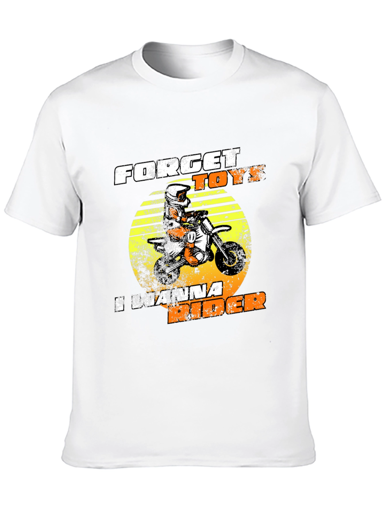 Black Forget Toys I Wanna Rider Graphic Tee view 10